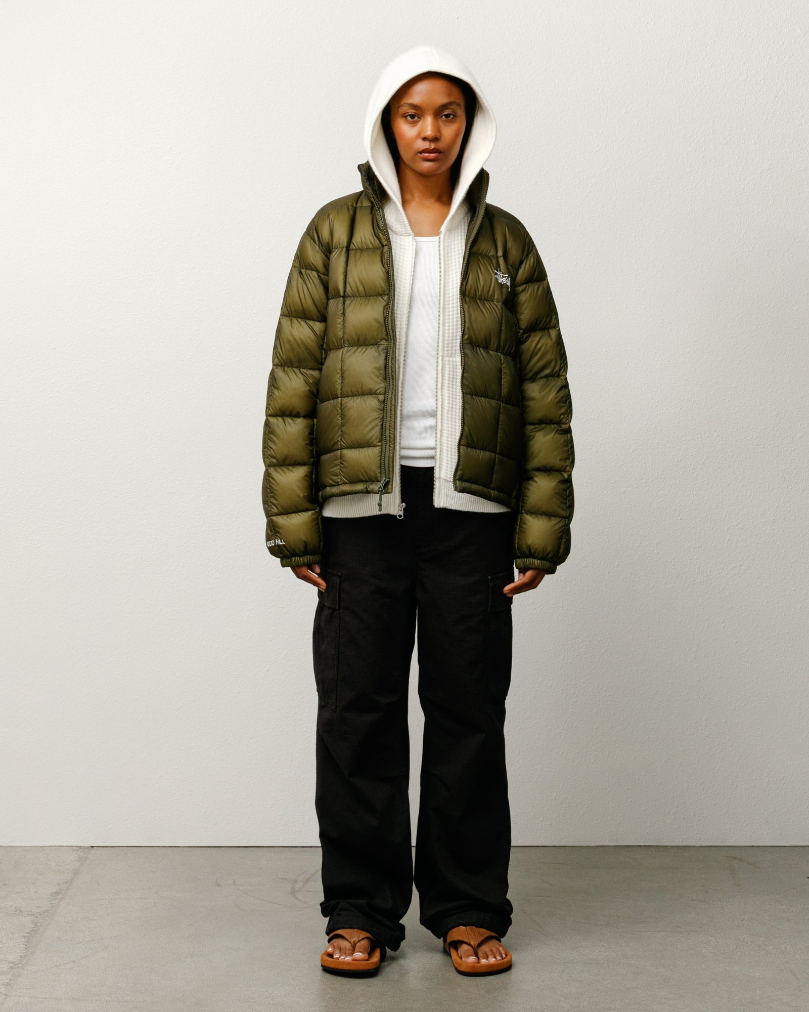 ジャケット・アウター stussy MIDWEIGHT PUFFER Stüssy Midweight Puffer Black – Très Bien