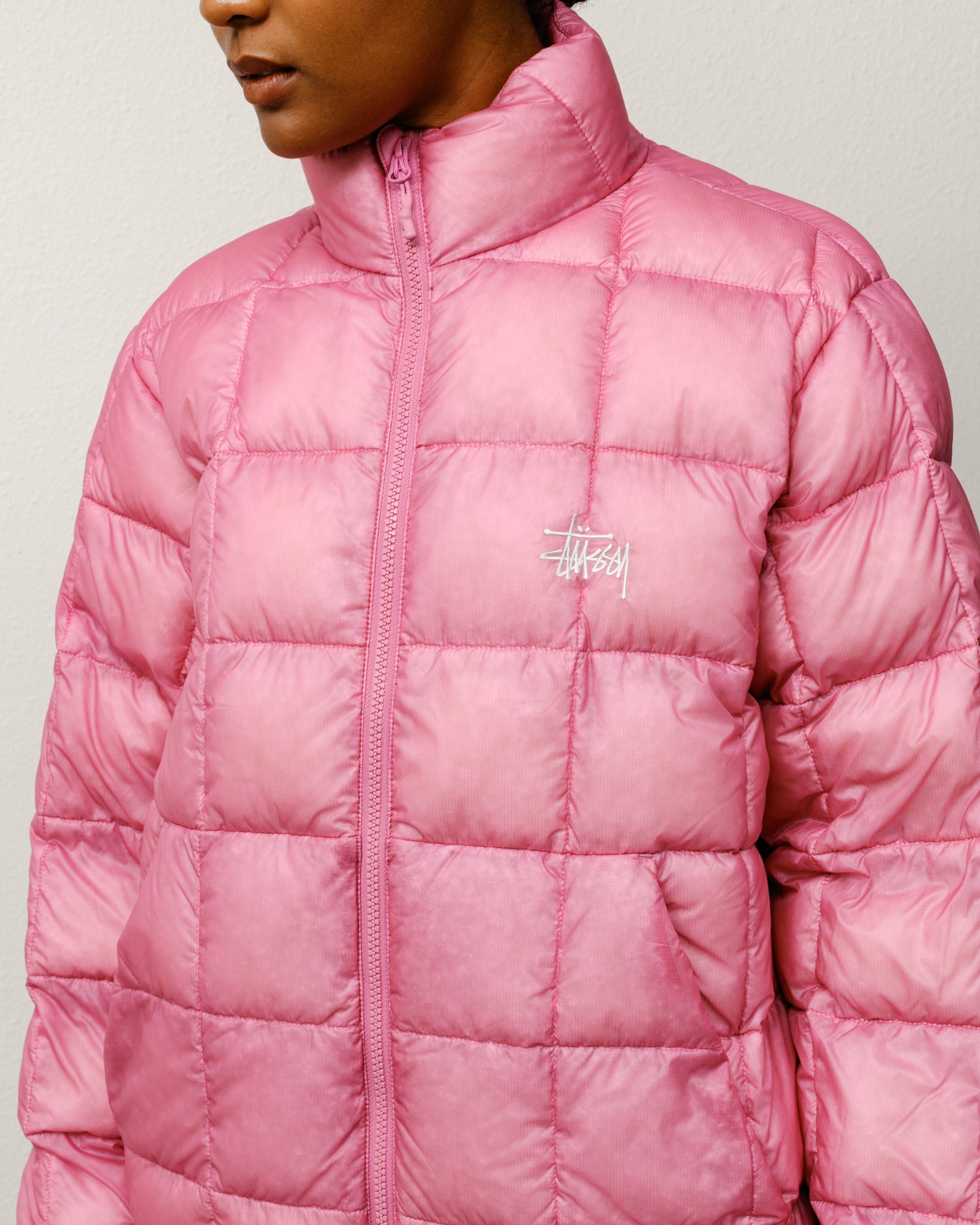 Midweight Puffer Mens Long Sleeve In Pink