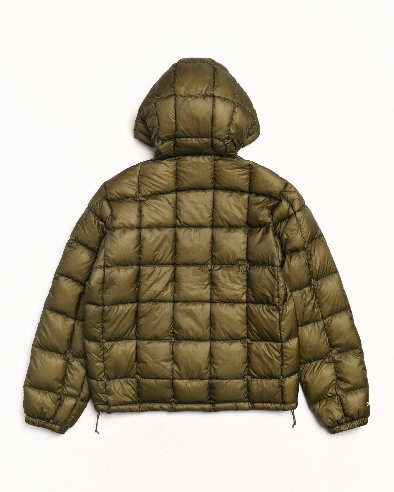 Midweight Hooded Puffer Mens Long Sleeve In Olive