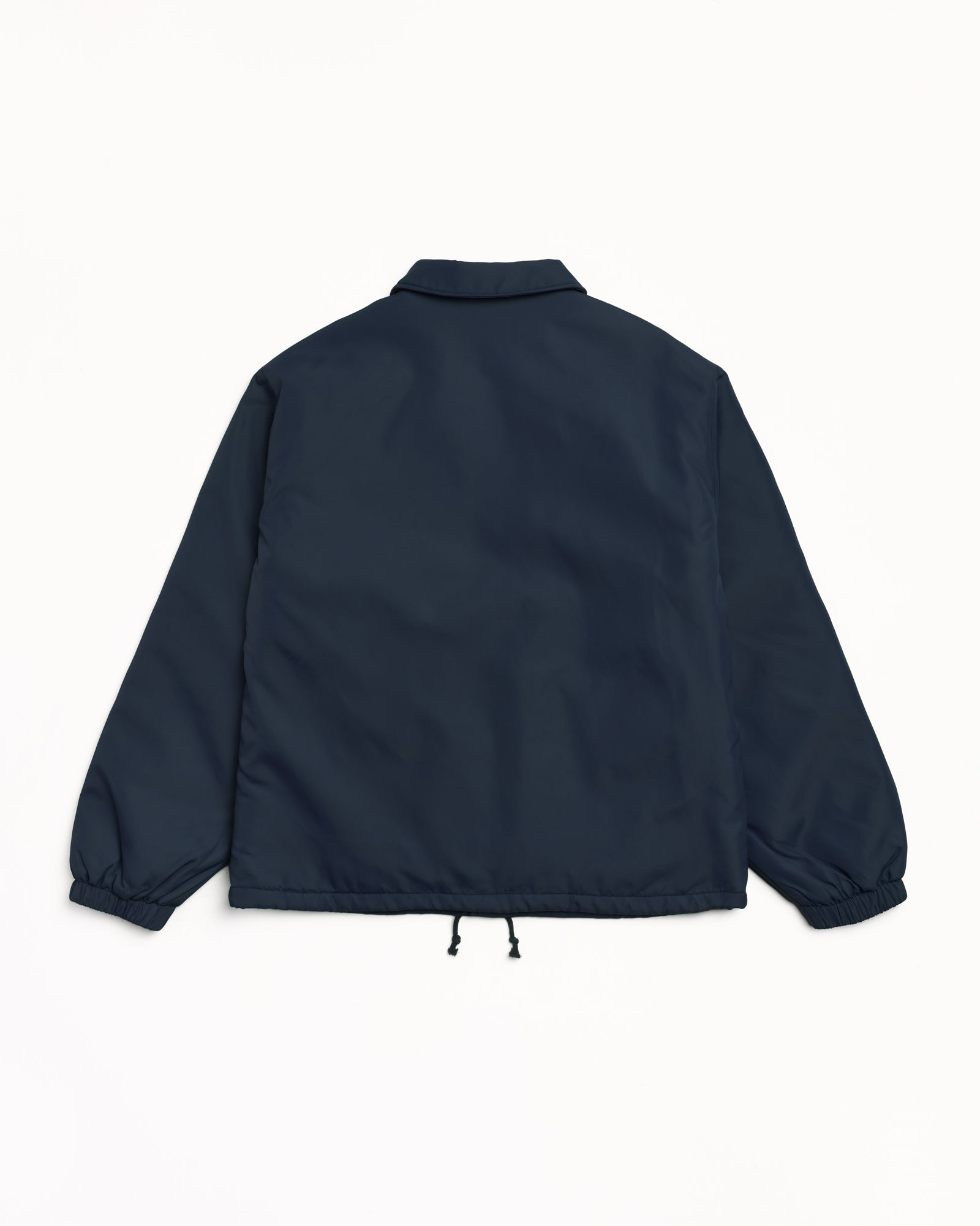 Coaches Jacket Mens Long Sleeve In Navy