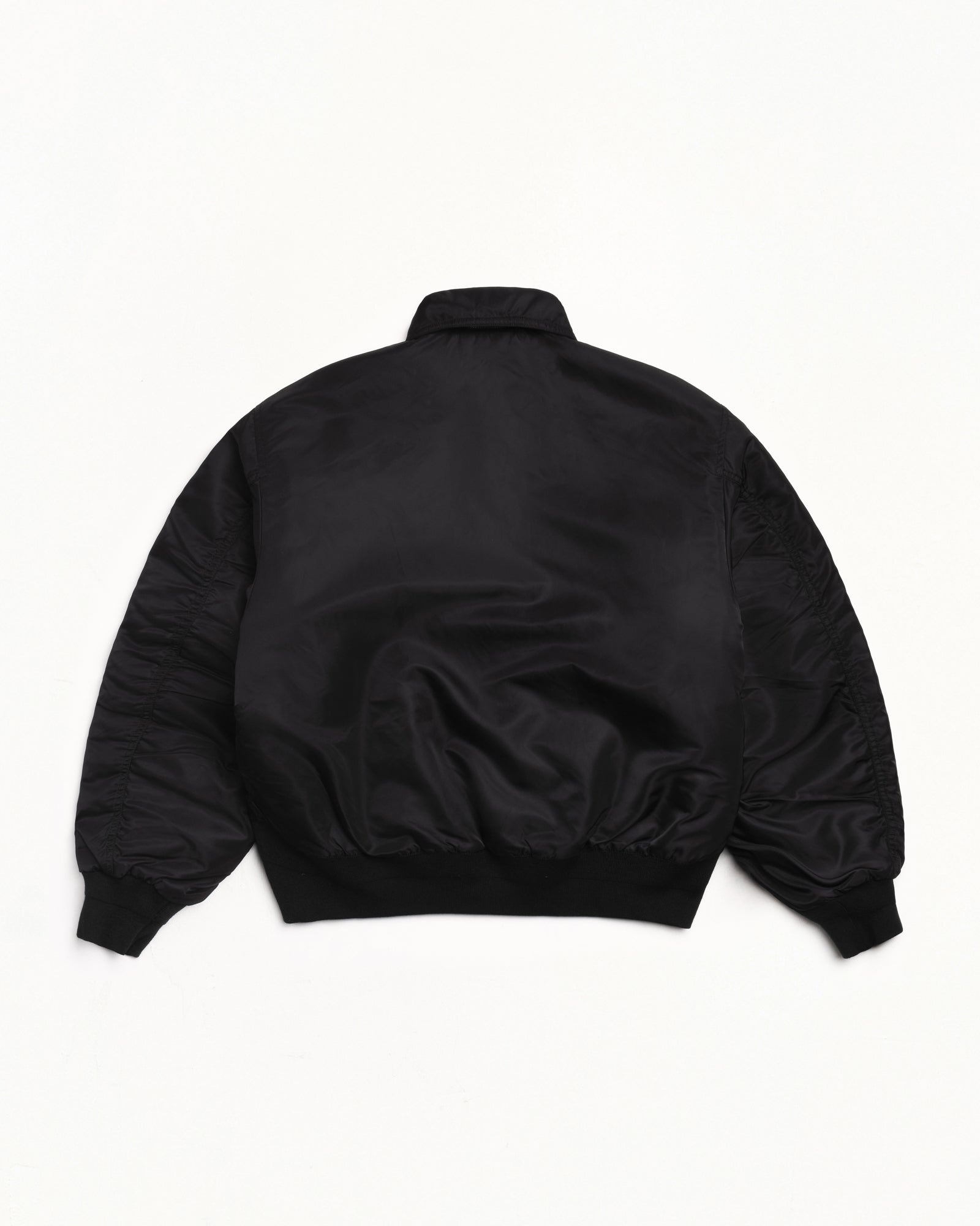 Flight Bomber – Black | Outerwear | Stüssy Europe
