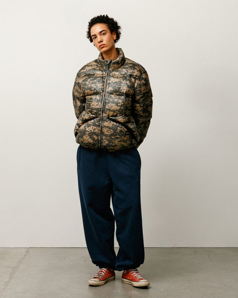 Micro Ripstop Down Mock Mens Long Sleeve In Digi Camo