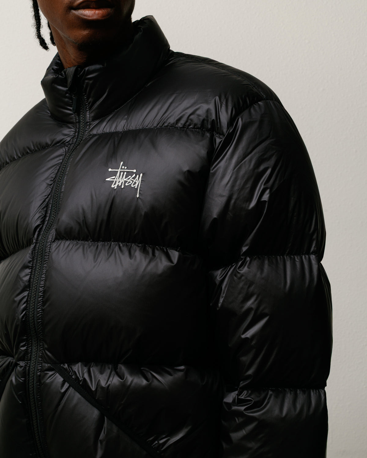 Micro Ripstop Down Jacket – Jet Black | Outerwear | Stüssy Europe