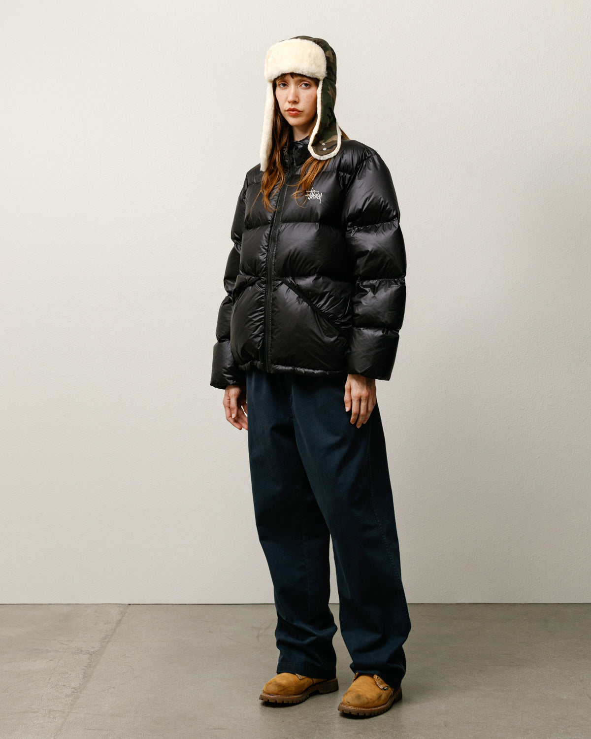Micro Ripstop Down Jacket – Jet Black | Outerwear | Stüssy Europe