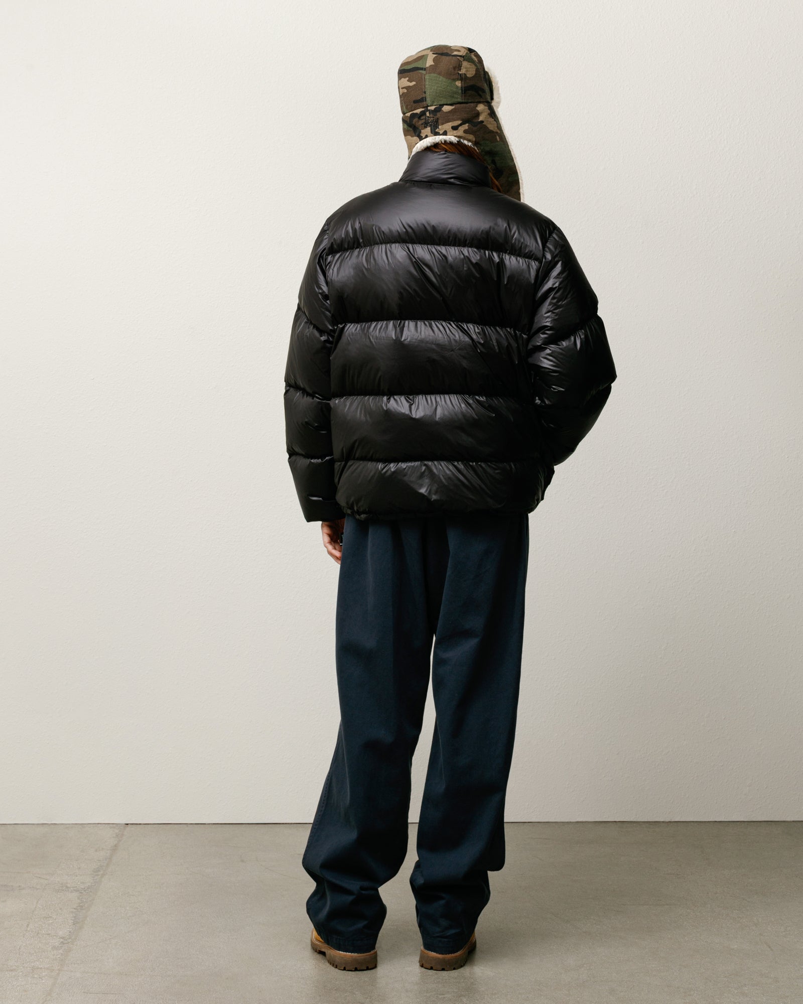 Micro Ripstop Down Jacket – Jet Black | Outerwear | Stüssy Europe