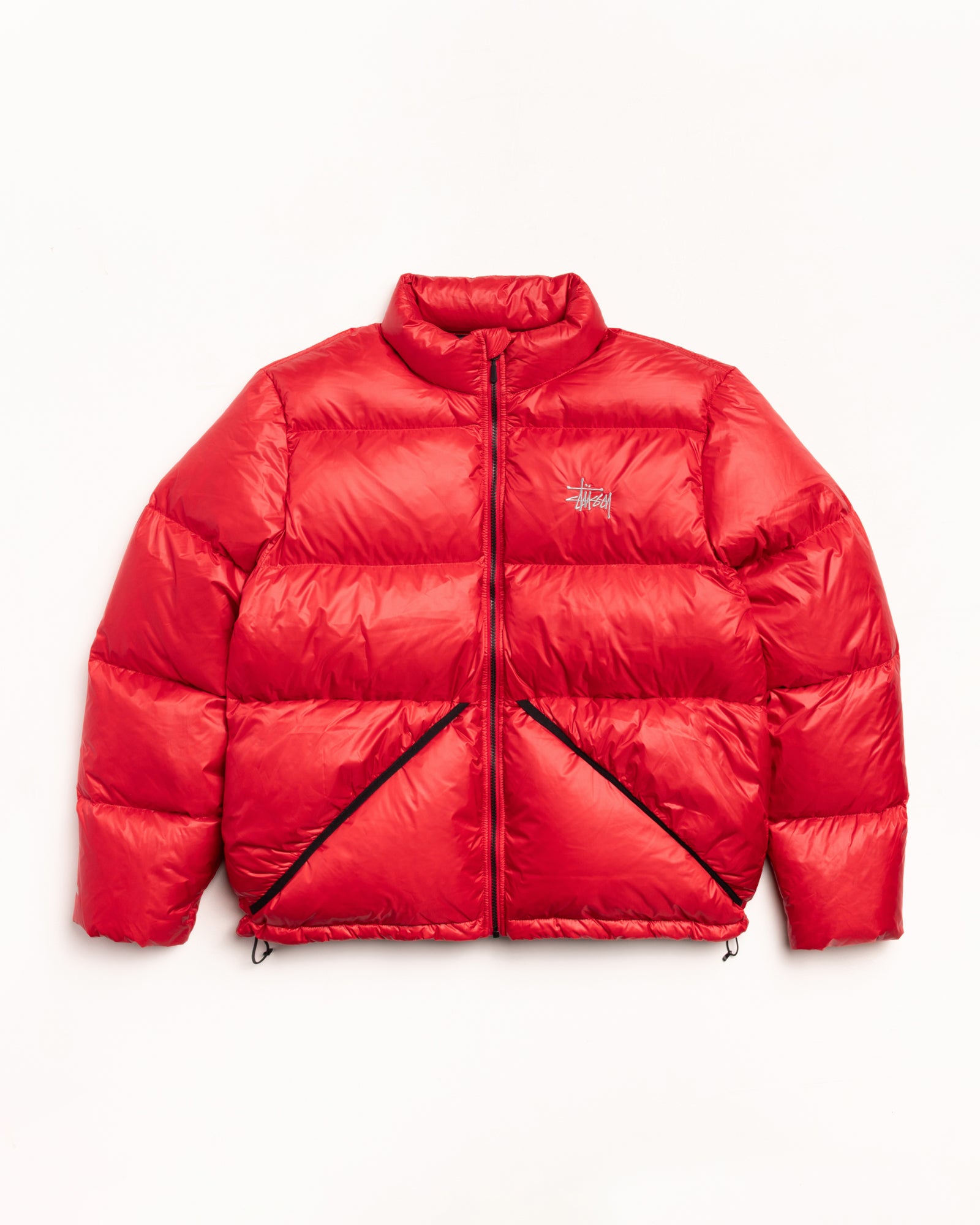 Micro Ripstop Down Jacket – Red | Outerwear | Stüssy Europe
