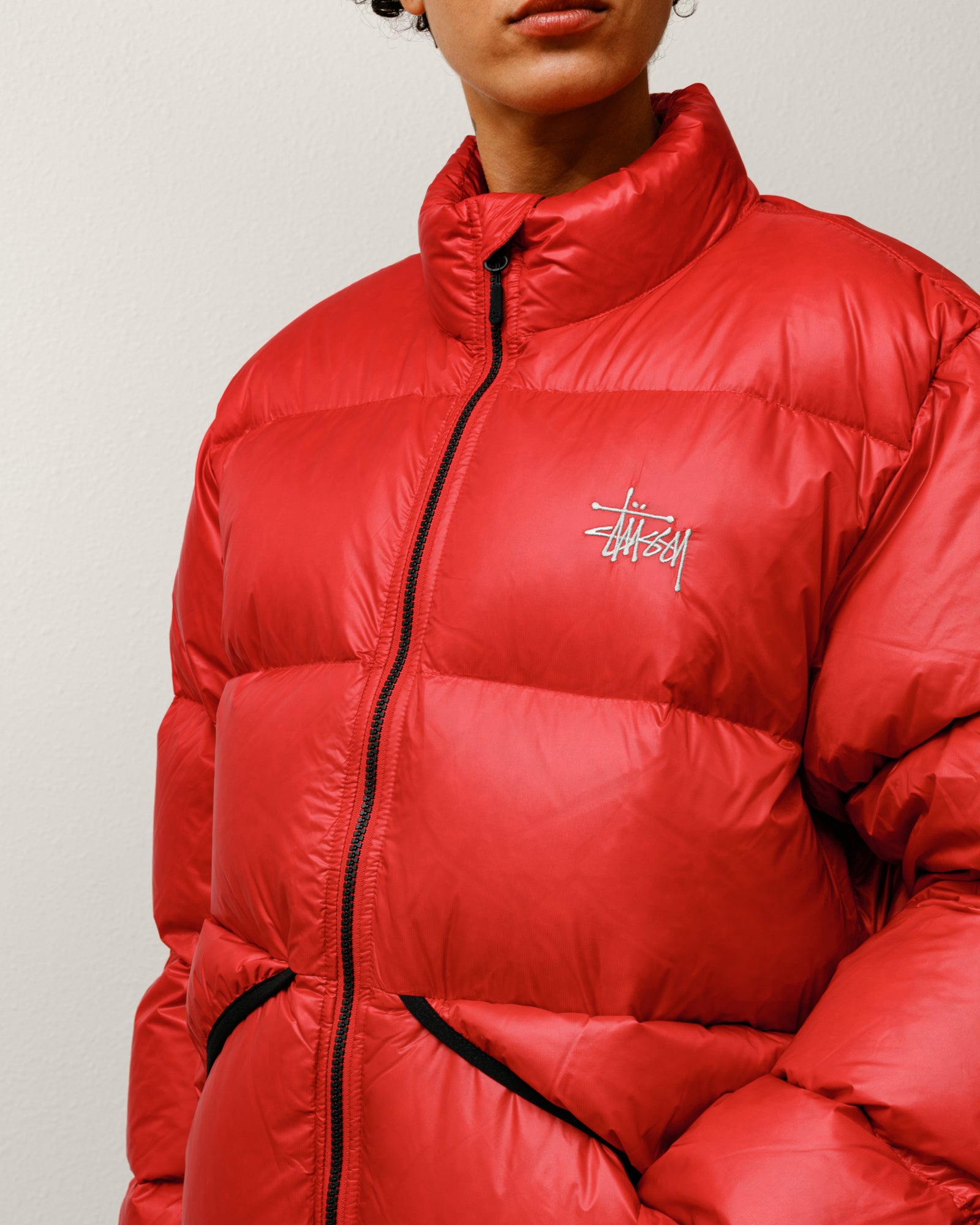ジャケット・アウター stussy 24ss shell jacket /red M size Warm Up Jacket – Red | Outerwear | Stüssy UK
