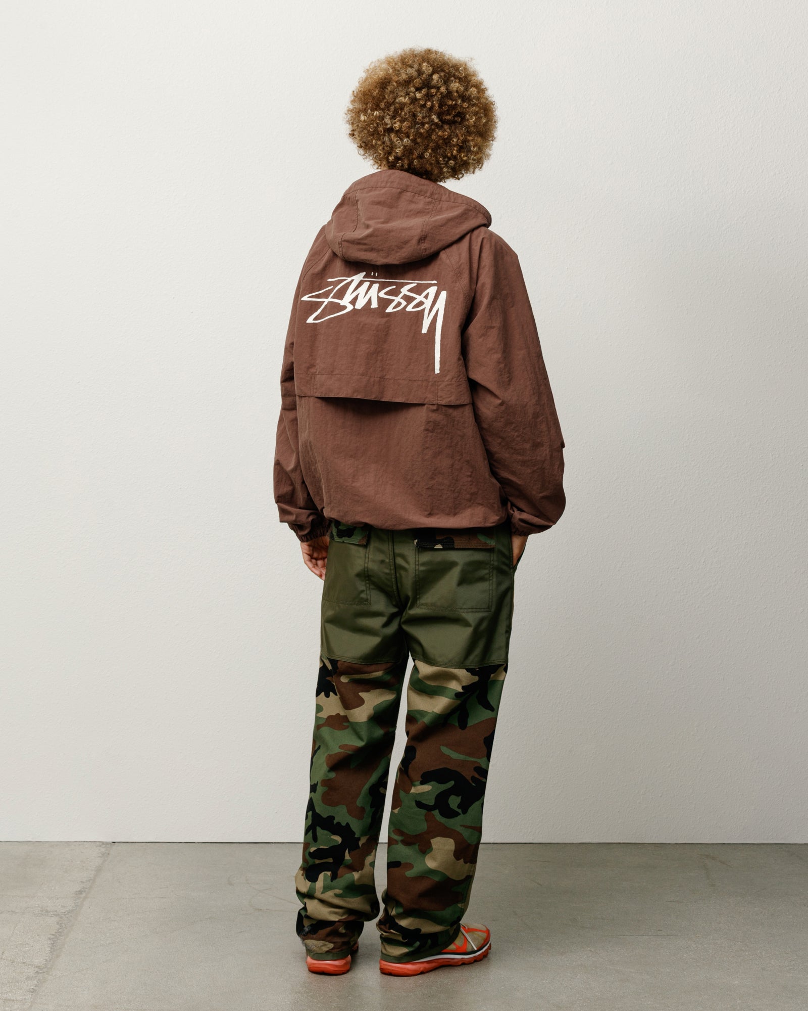 Nylon Beach Shell – Coffee | Outerwear | Stüssy Europe
