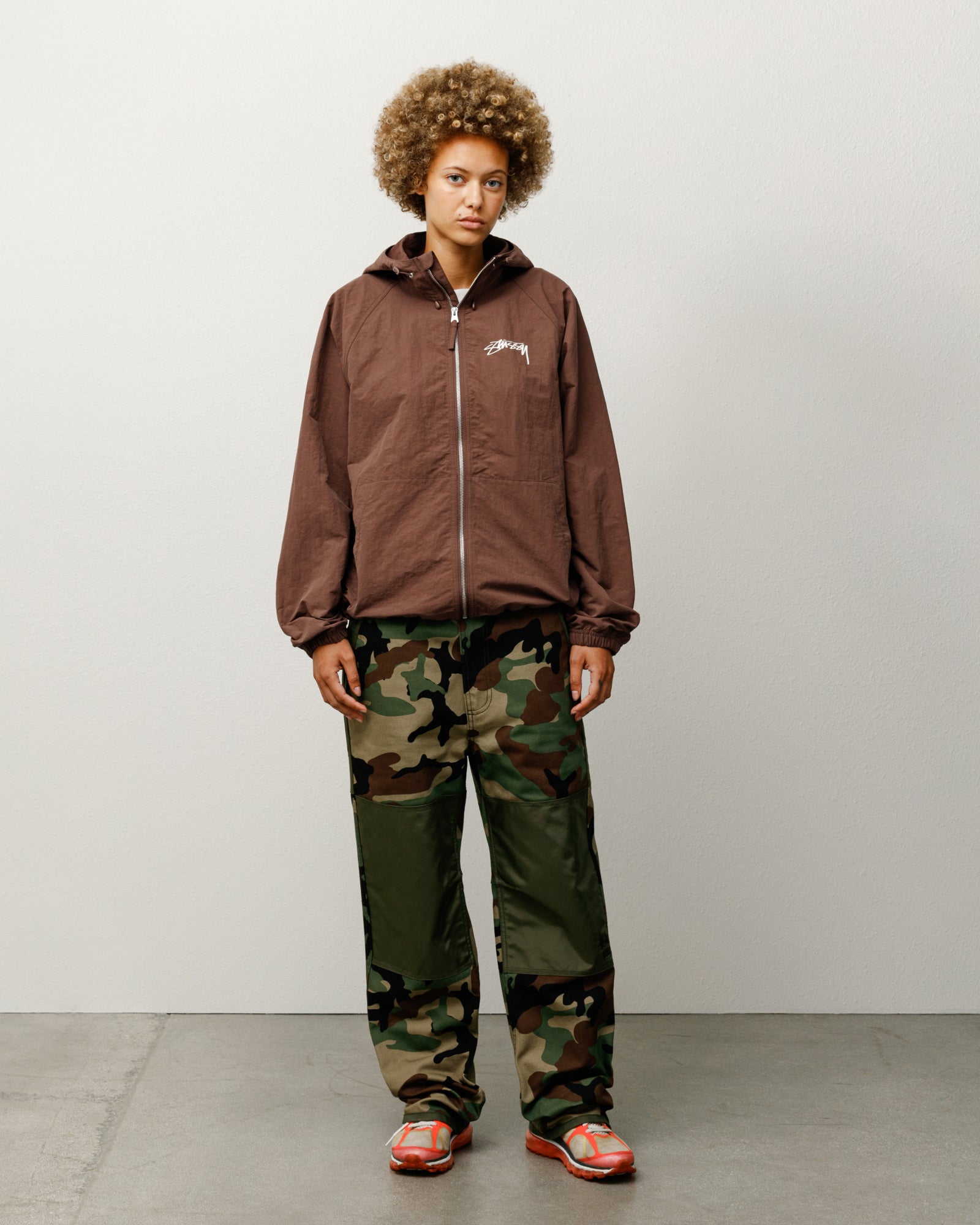 Nylon Beach Shell – Coffee | Outerwear | Stüssy Europe