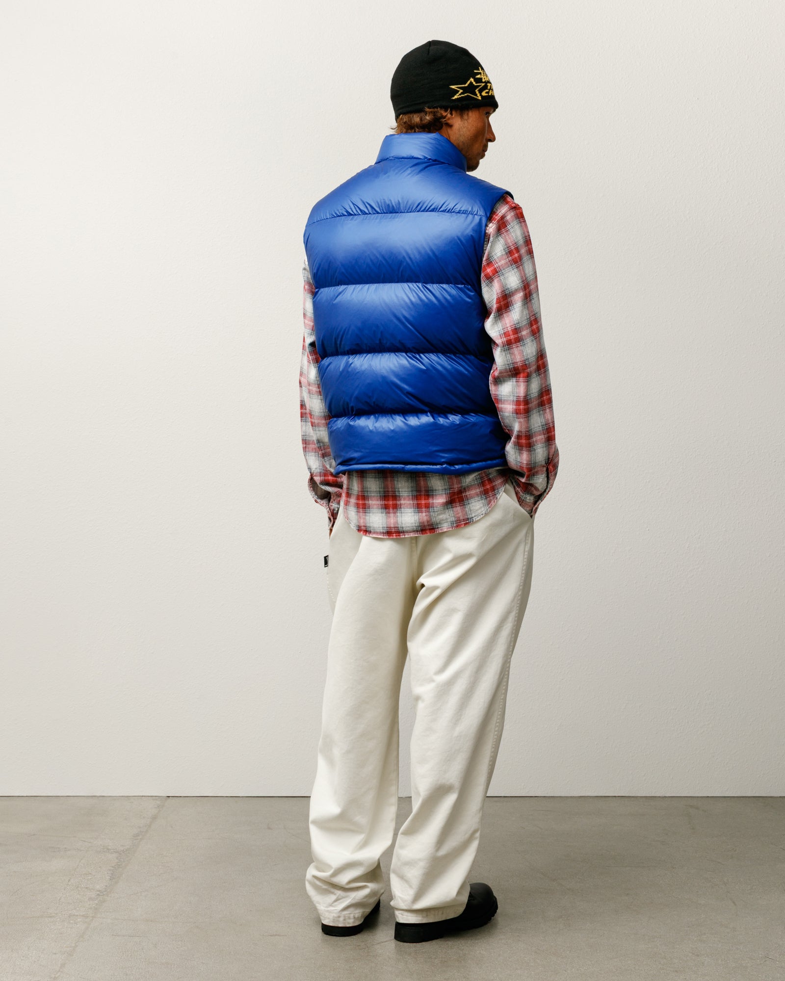 Micro Ripstop Down Vest – Royal | Outerwear | Stüssy Europe
