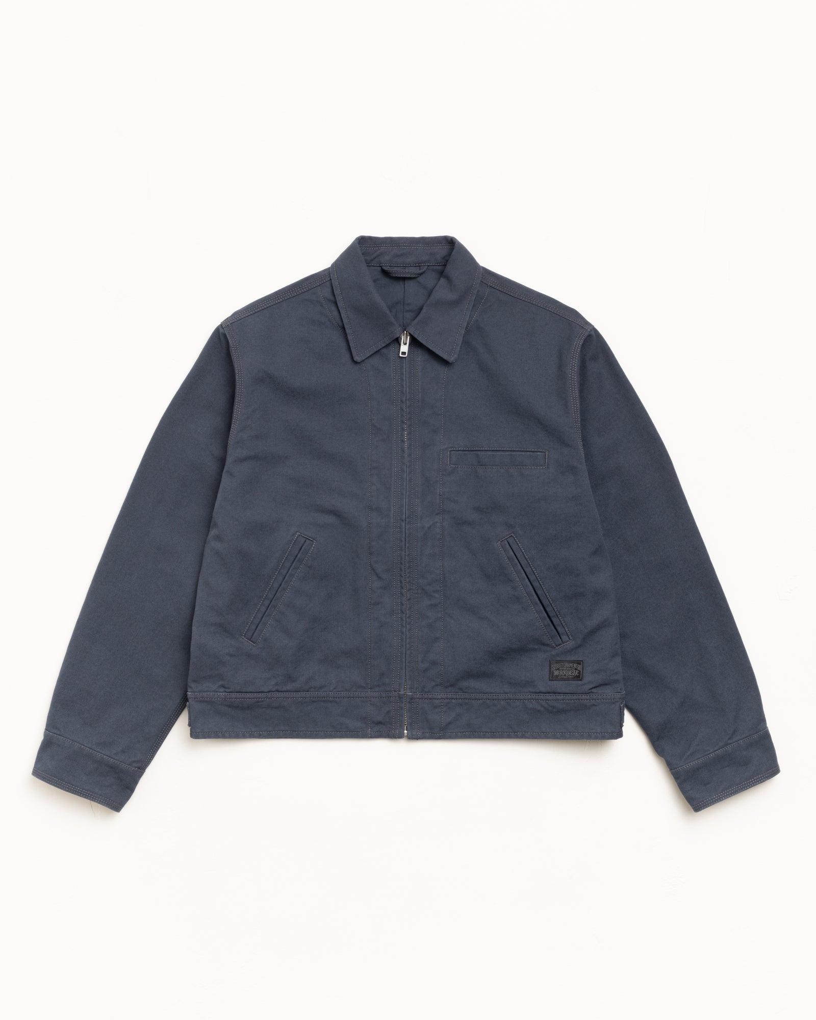 Work Jacket Collared – Blue | Outerwear | Stüssy Europe