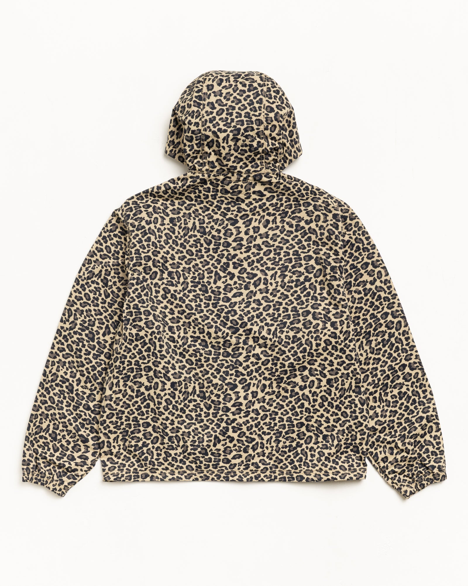 Lightweight Hooded Jacket Mens Long Sleeve In Cheetah