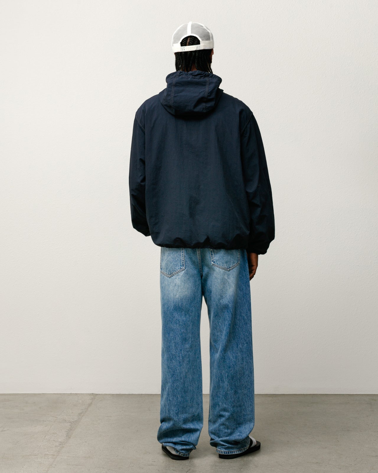Lightweight Hooded Jacket – Navy | Outerwear | Stüssy Europe