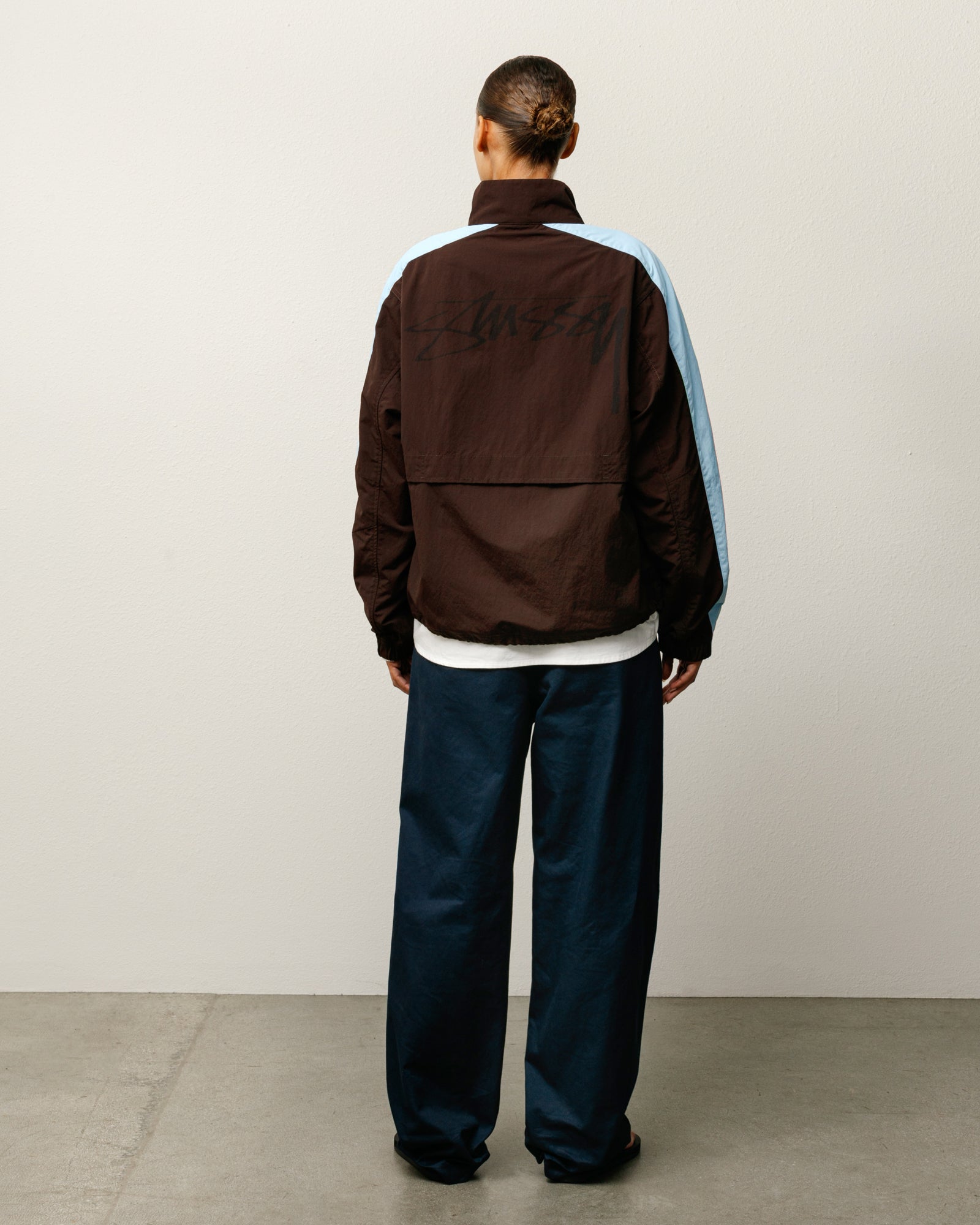 Lightweight Mock Jacket – Brown | Outerwear | Stüssy Europe