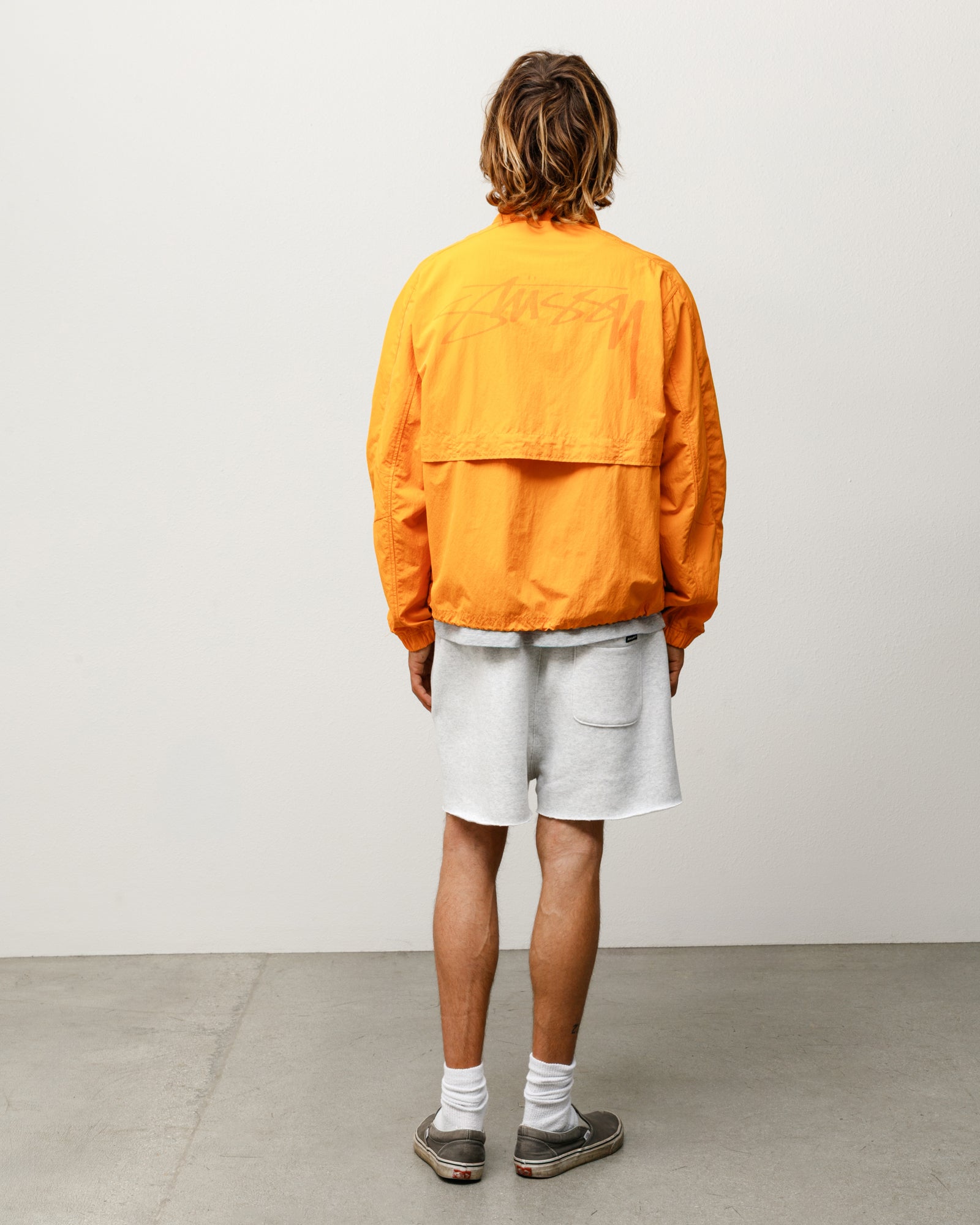Lightweight Mock Jacket – Orange | Outerwear | Stüssy Europe