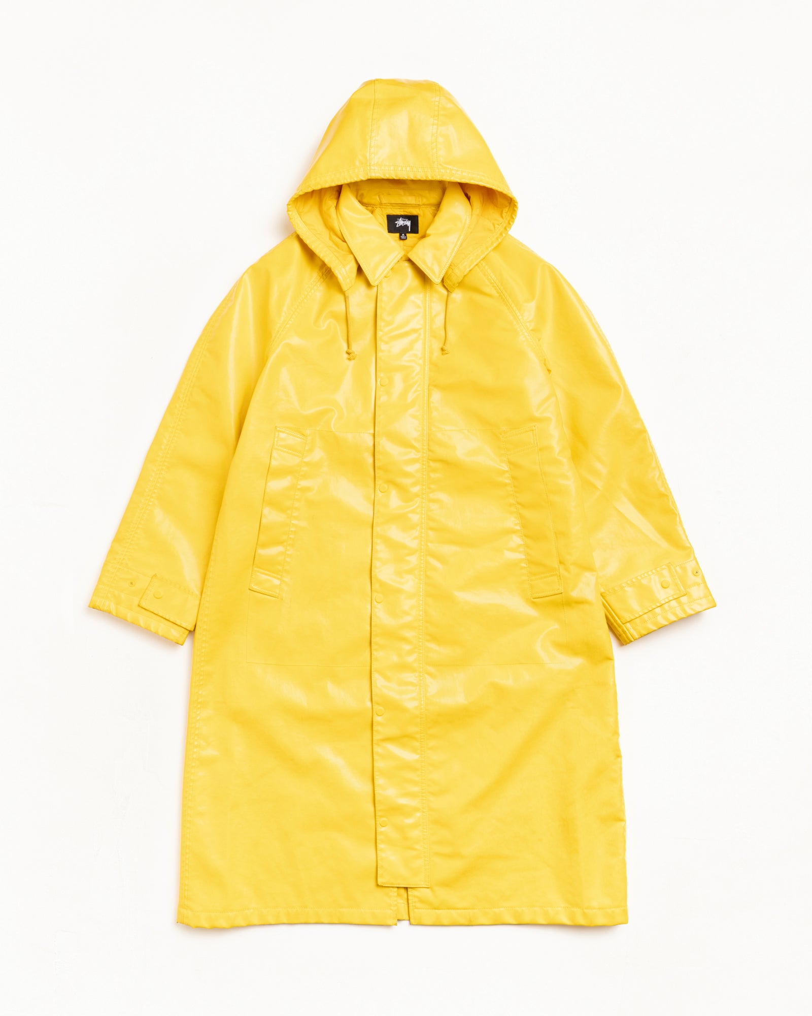 Coated Field Coat – Yellow | Outerwear | Stüssy Europe