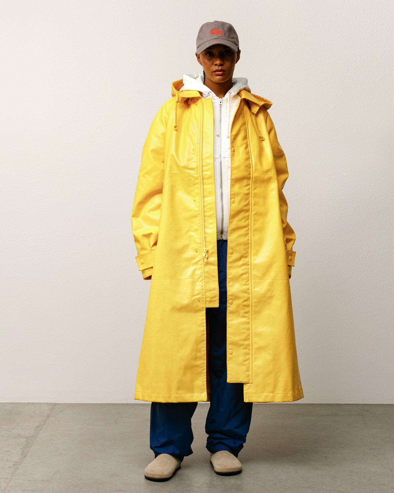Coated Field Coat – Yellow | Outerwear | Stüssy Europe