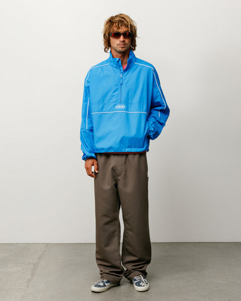 Lightweight Pullover Jacket Unisex Long Sleeve In Blue