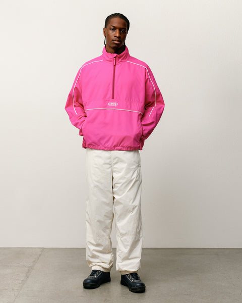 Lightweight Pullover Jacket Mens Long Sleeve In Pink