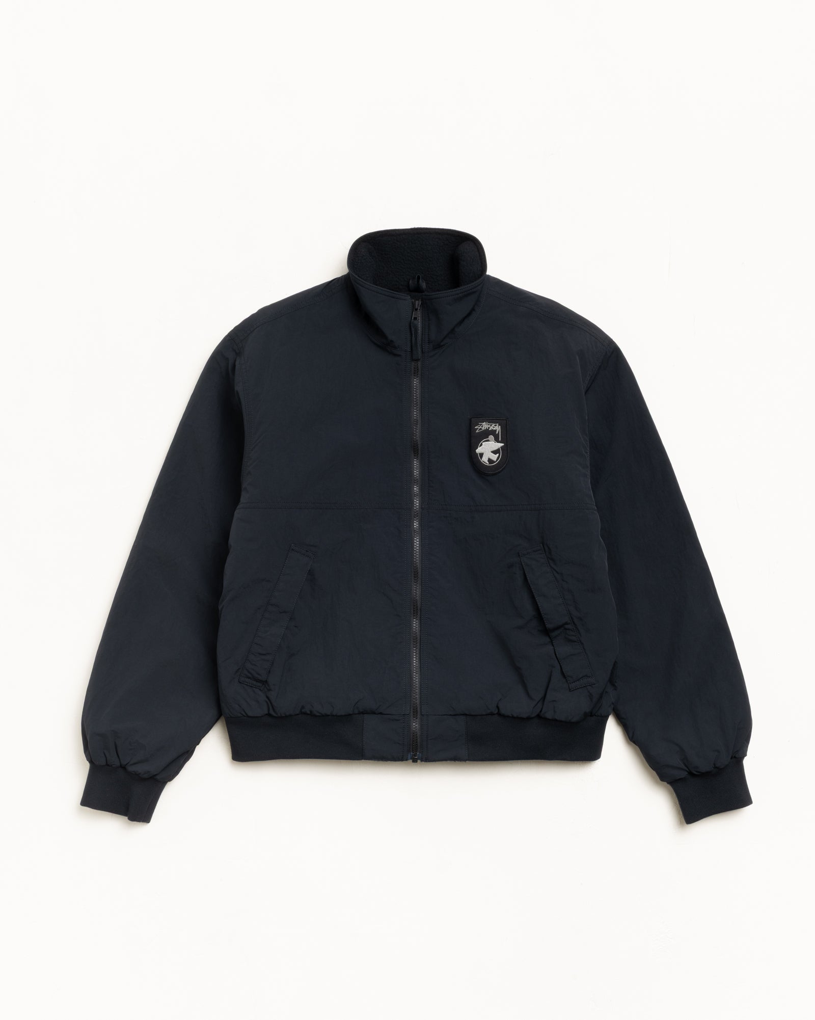 Polar Fleece Lined Jacket – Black | Outerwear | Stüssy Europe