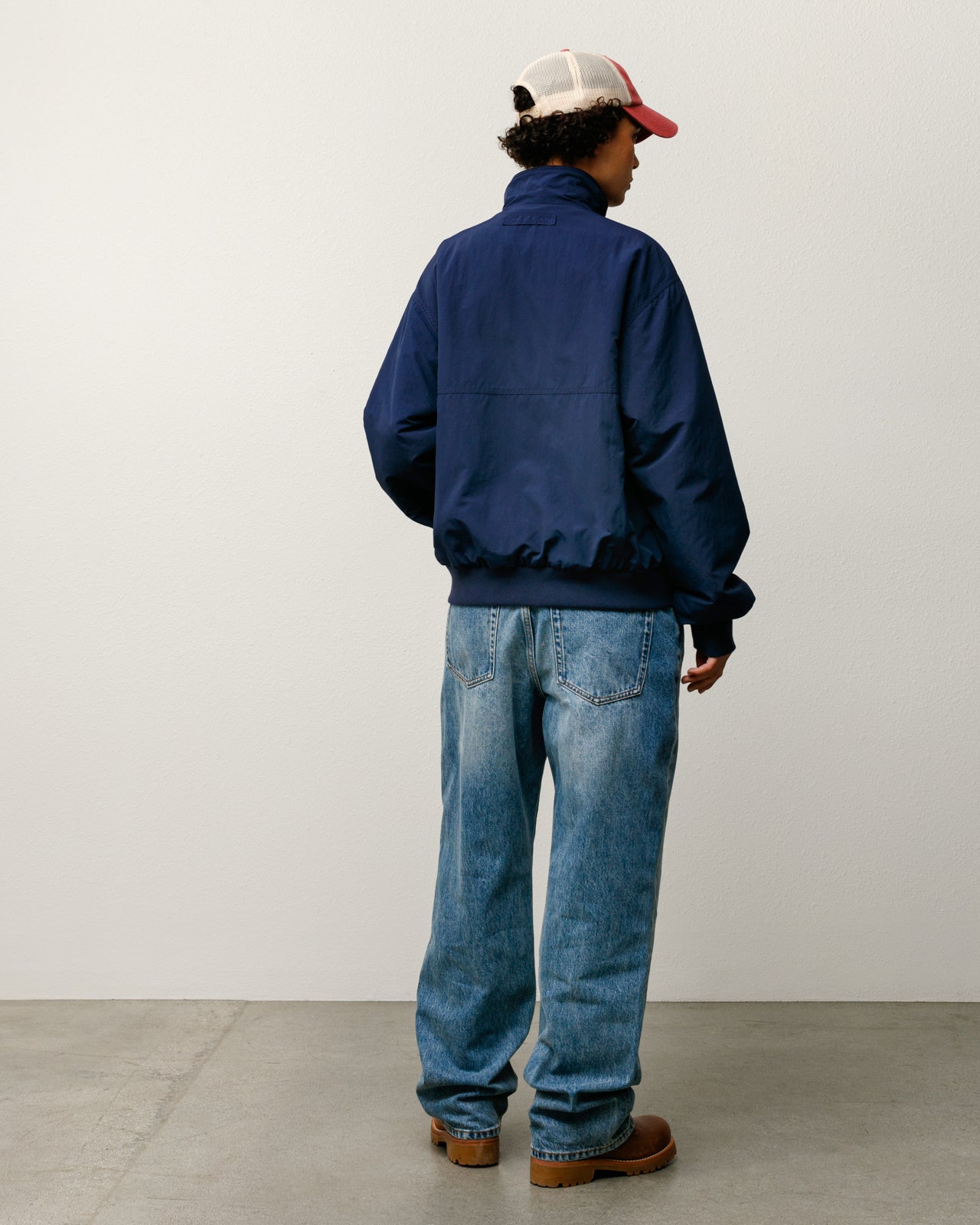 Polar Fleece Lined Jacket – Navy | Outerwear | Stüssy Europe