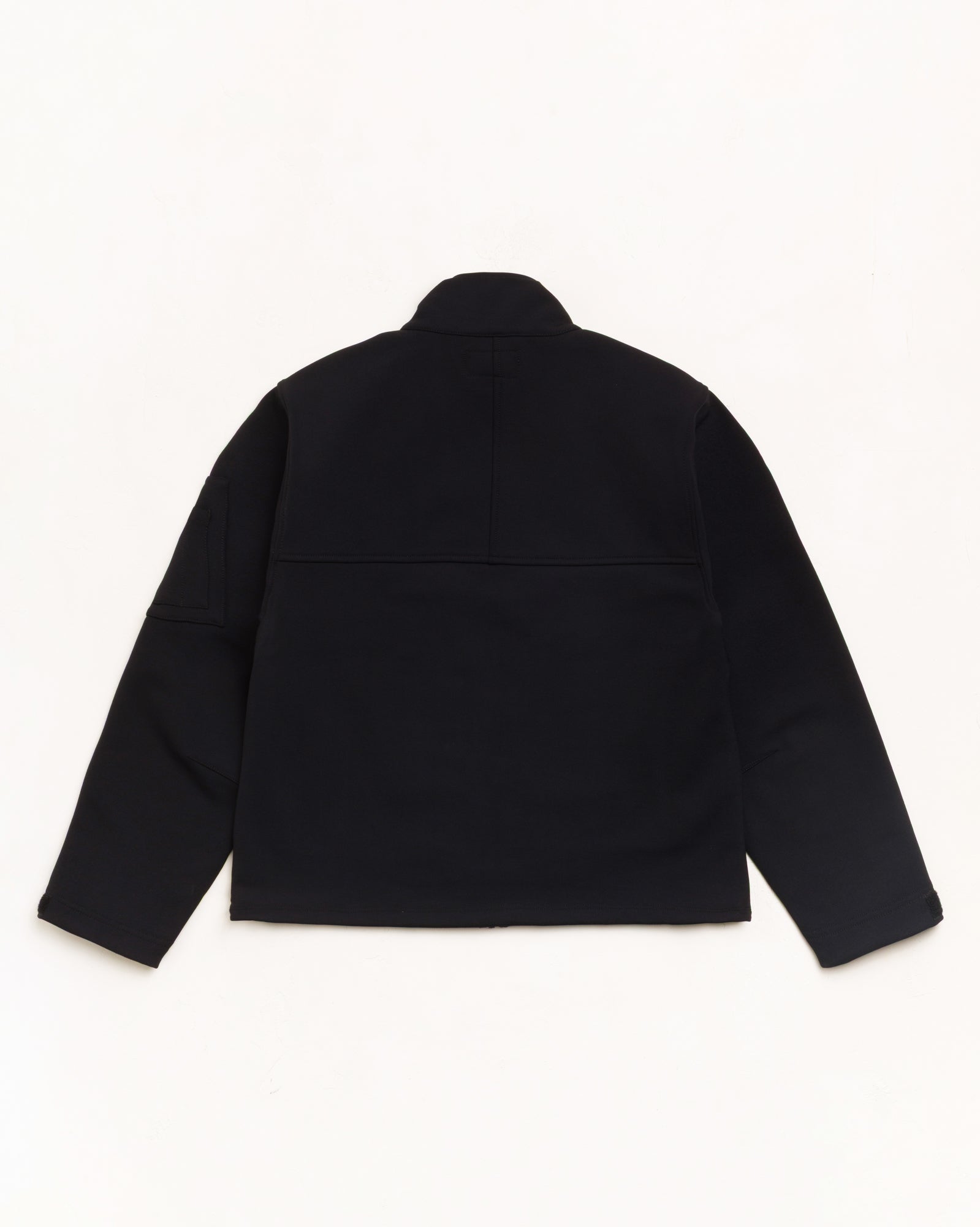 Soft Shell Jacket Unisex Long Sleeve In Black
