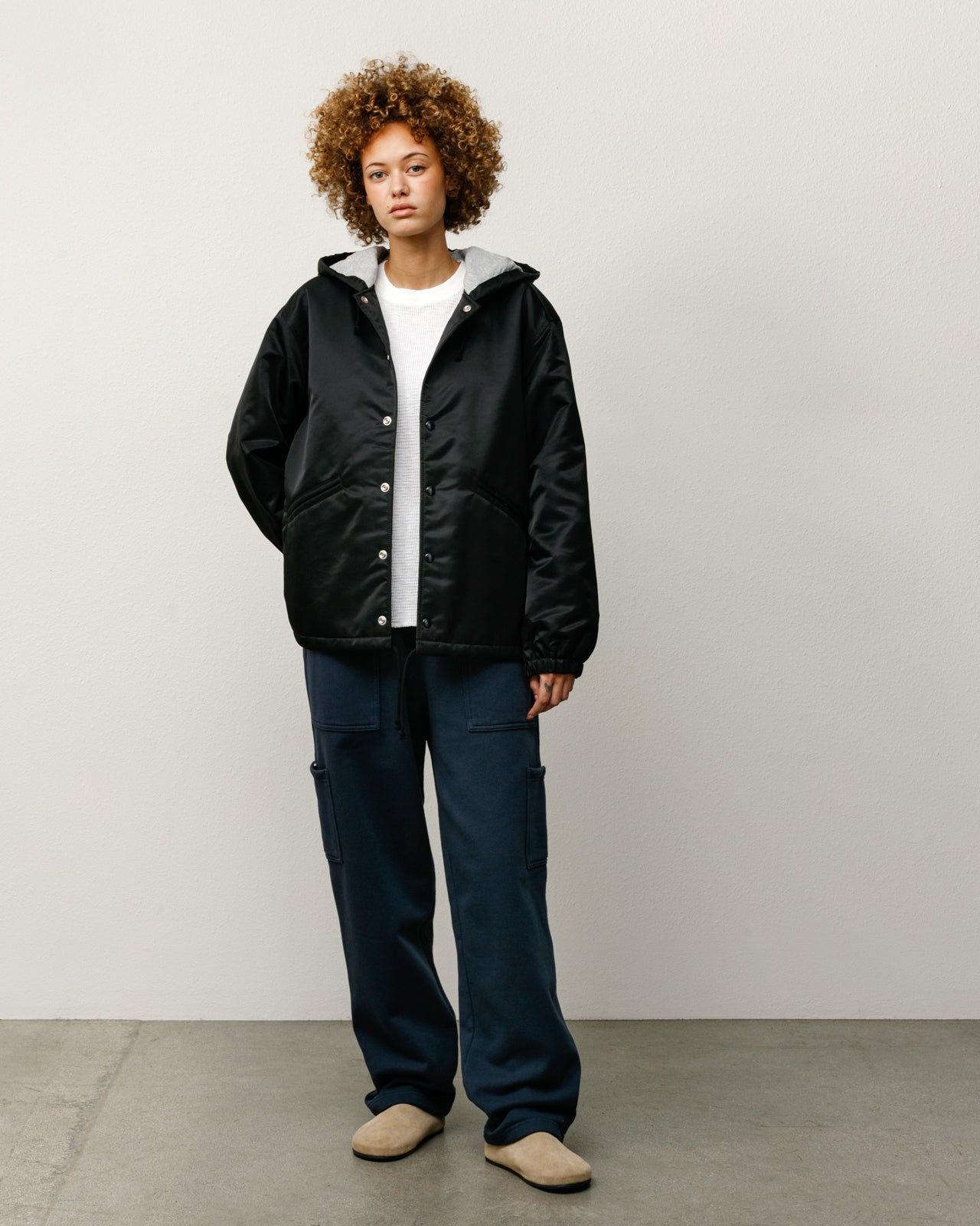 Stussy 長崎チャプト ジャケット 黒M Stussy 長崎チャプト 上衣 黒M