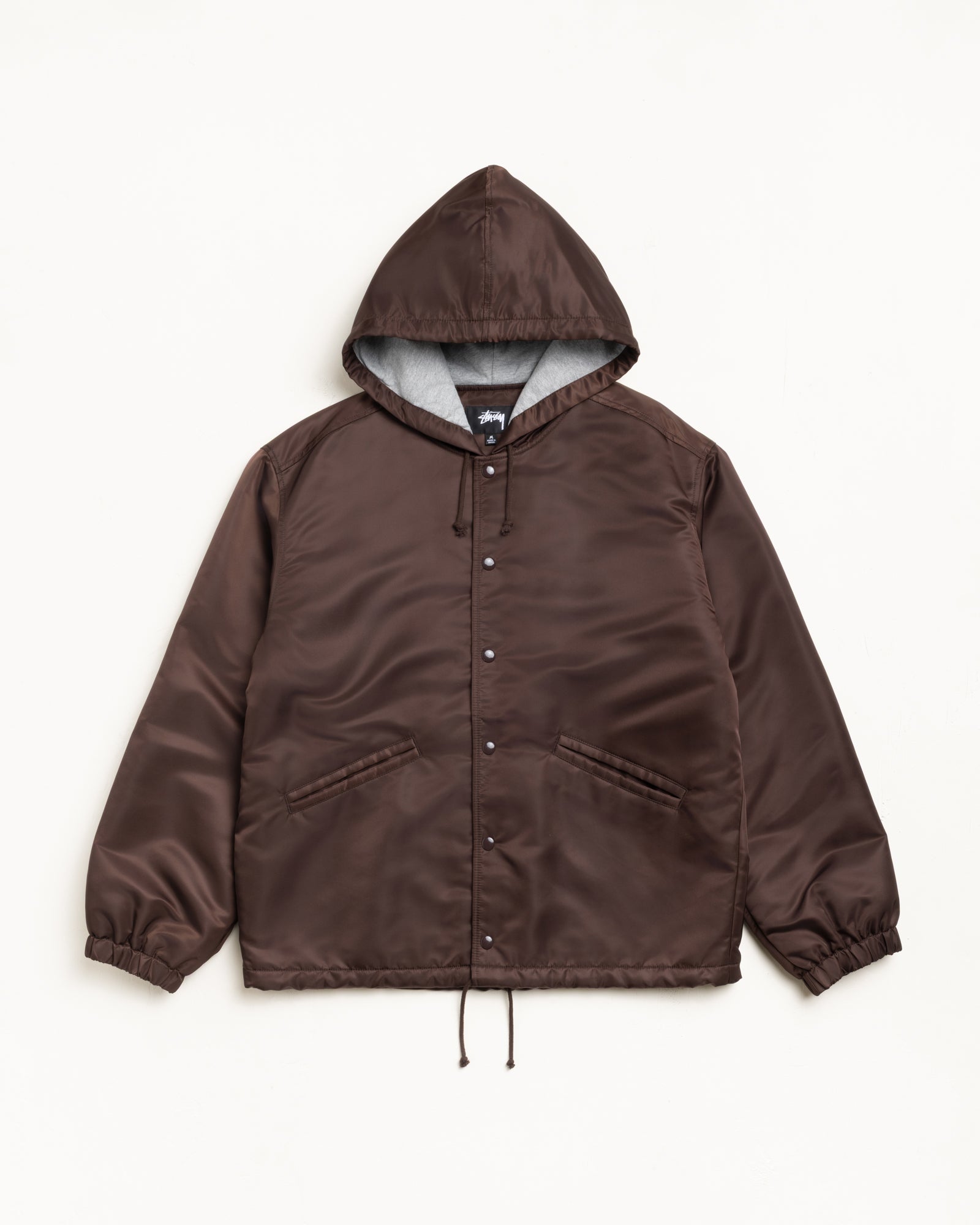 Chaqueta con capucha – Marrón | Ropa exterior | Stüssy Europa