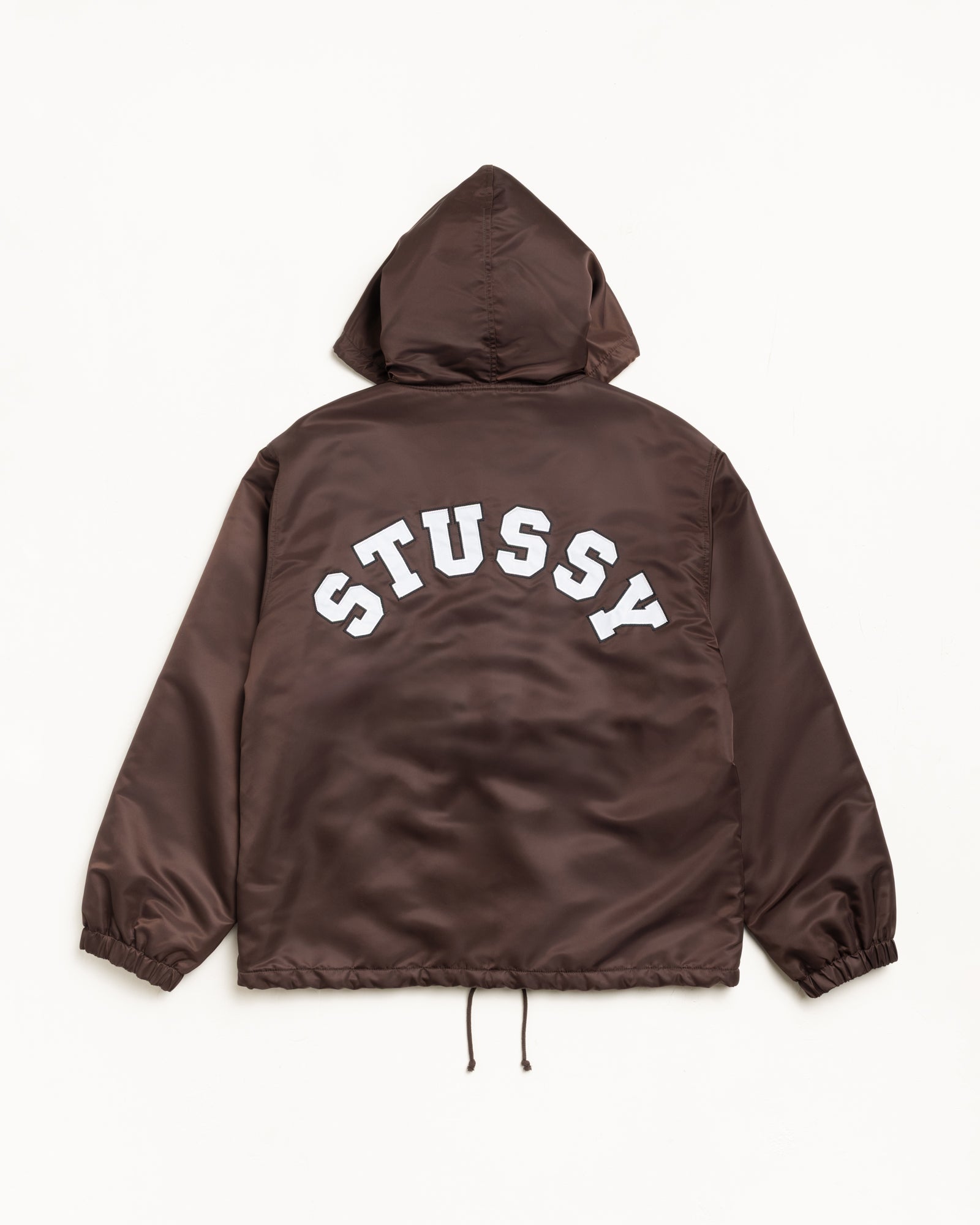 Chaqueta con capucha – Marrón | Ropa exterior | Stüssy Europa