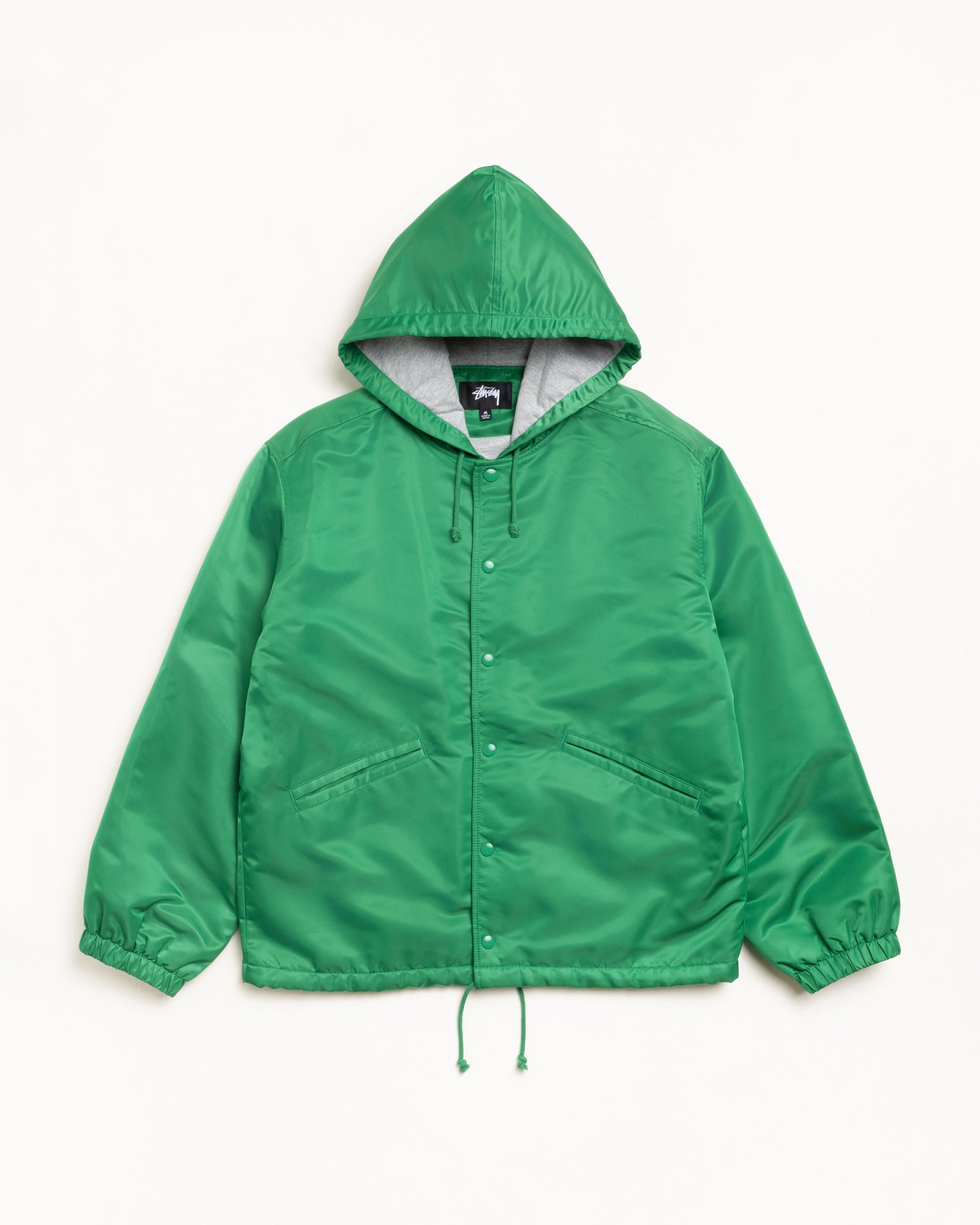 Chaqueta con capucha – Verde | Ropa exterior | Stüssy Europe