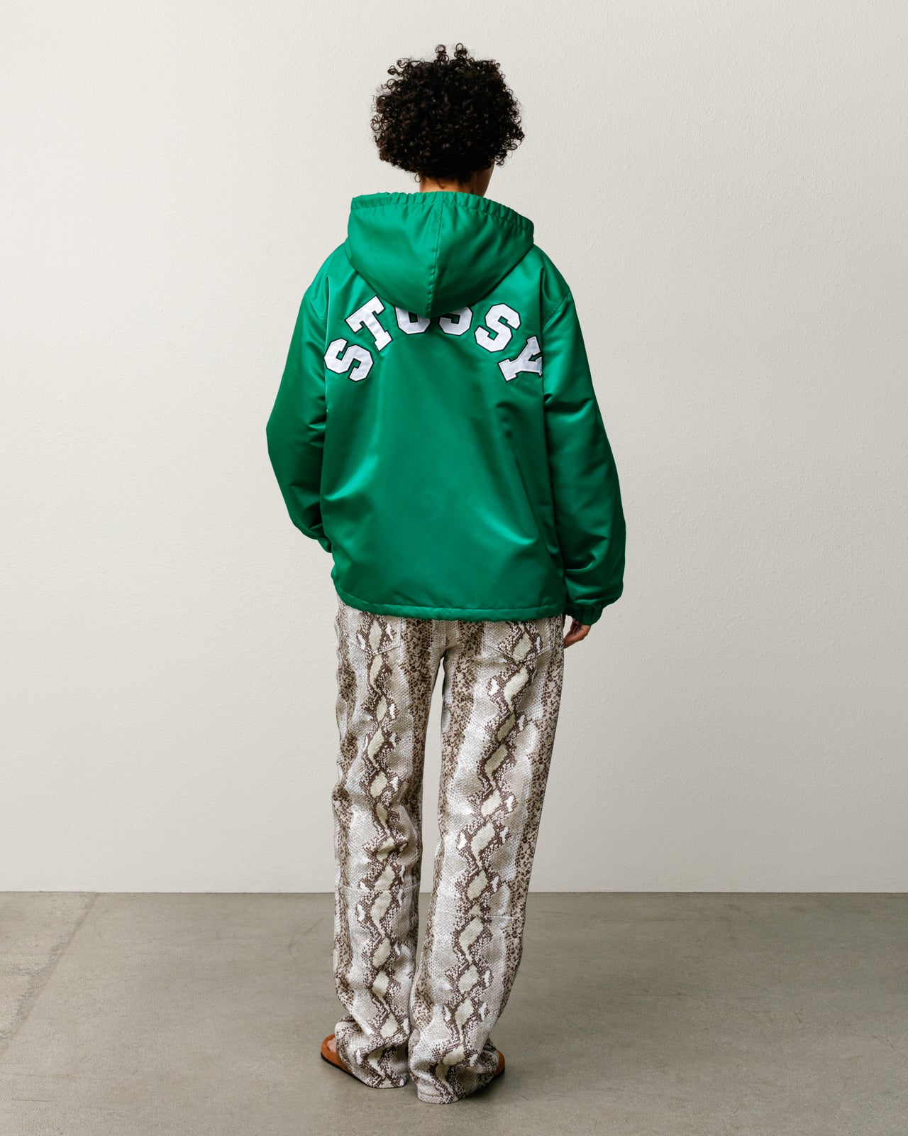 Chaqueta con capucha – Verde | Ropa exterior | Stüssy Europe
