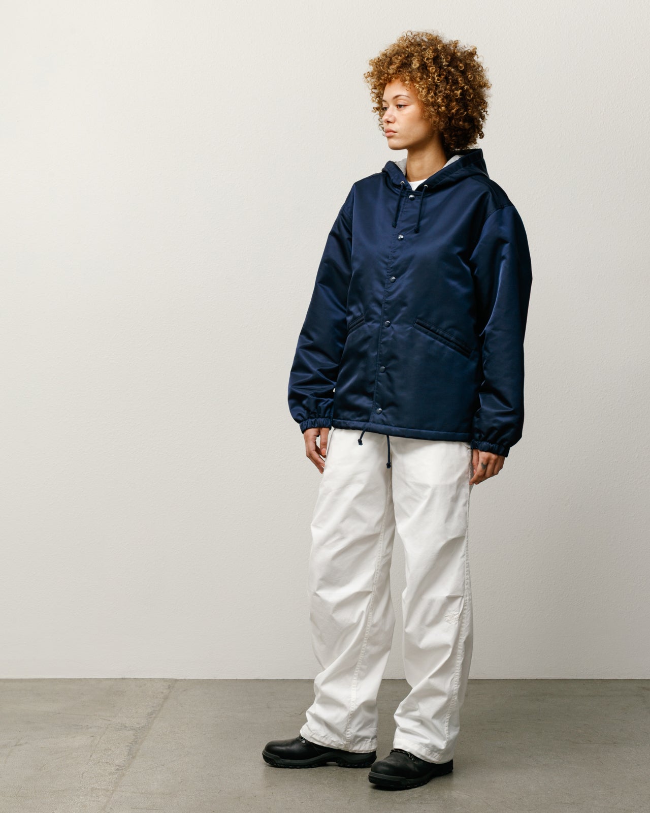 メンズウェア 8G SHOOT COACH JACKET NAVY 8G COACH JACKET -BLACK- | 8G SHOOT WEBSTORE