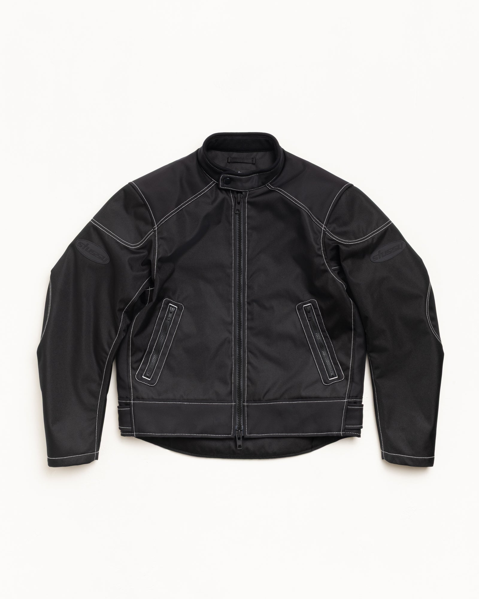 Moto Jacket – Black | Outerwear | Stüssy Europe