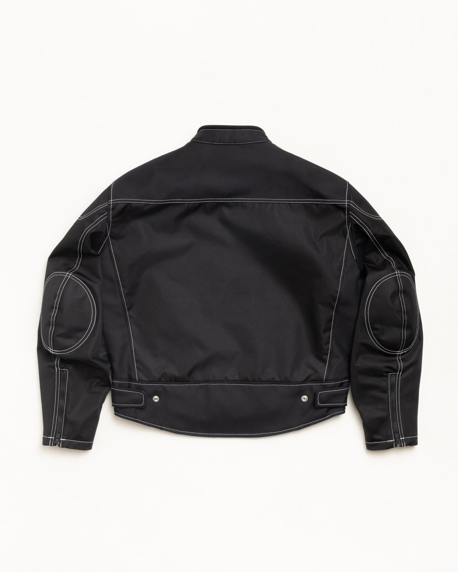 Moto Jacket Mens Long Sleeve In Black