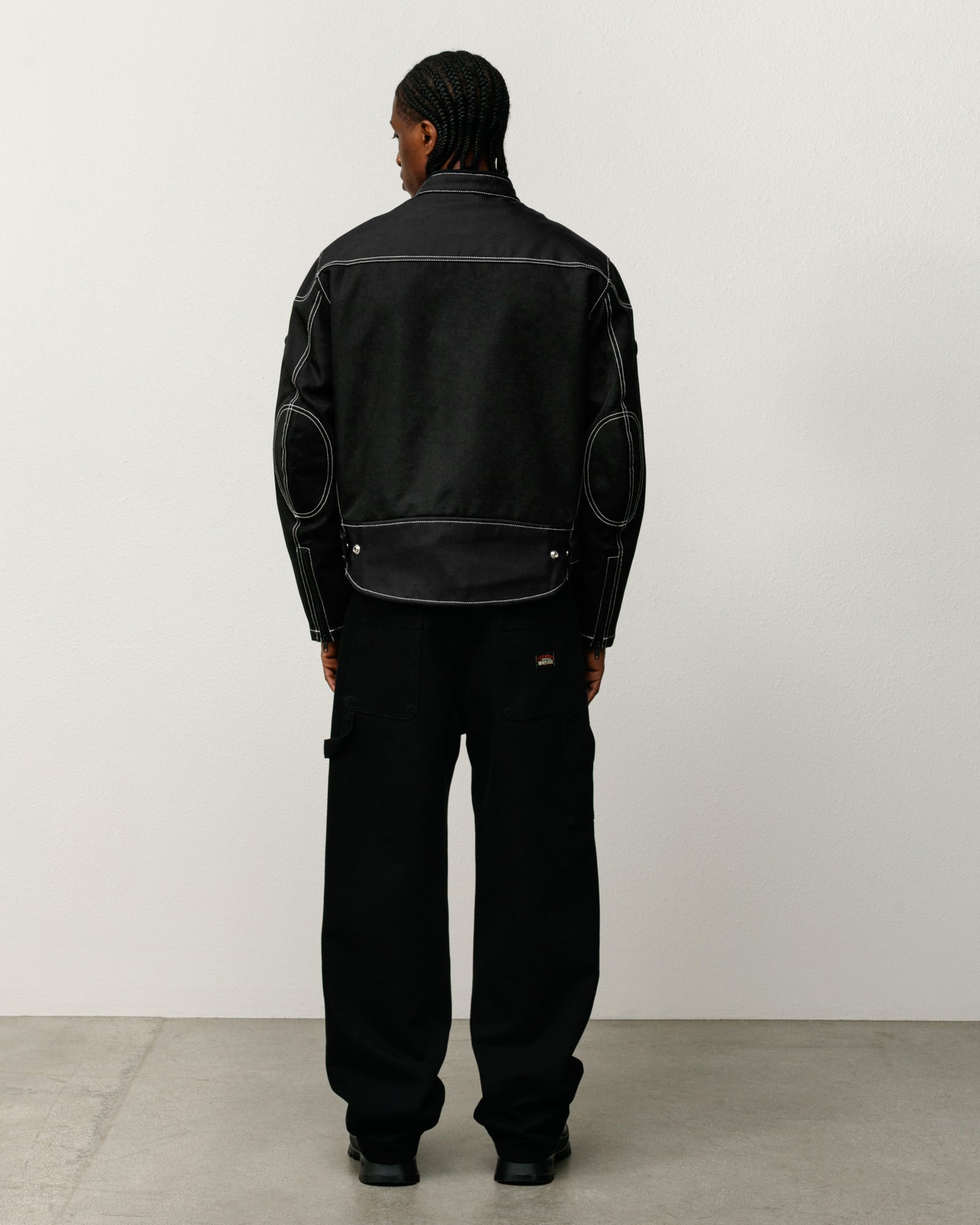 Moto Jacket – Black | Outerwear | Stüssy Europe
