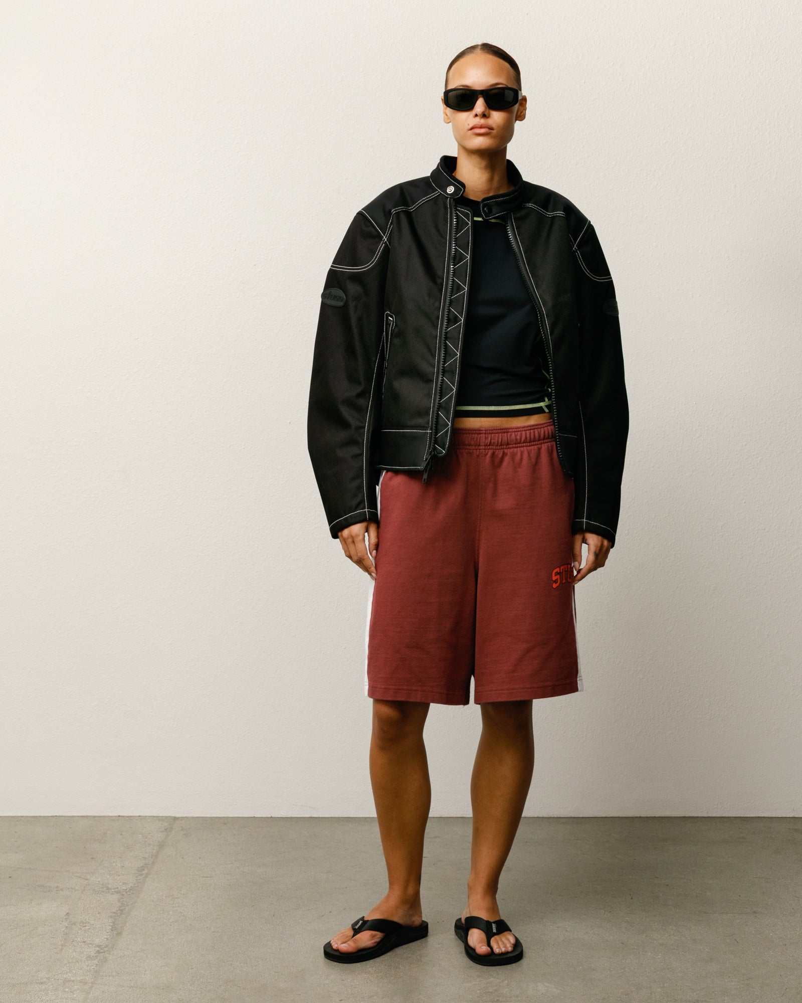 Moto Jacket – Black | Outerwear | Stüssy Europe