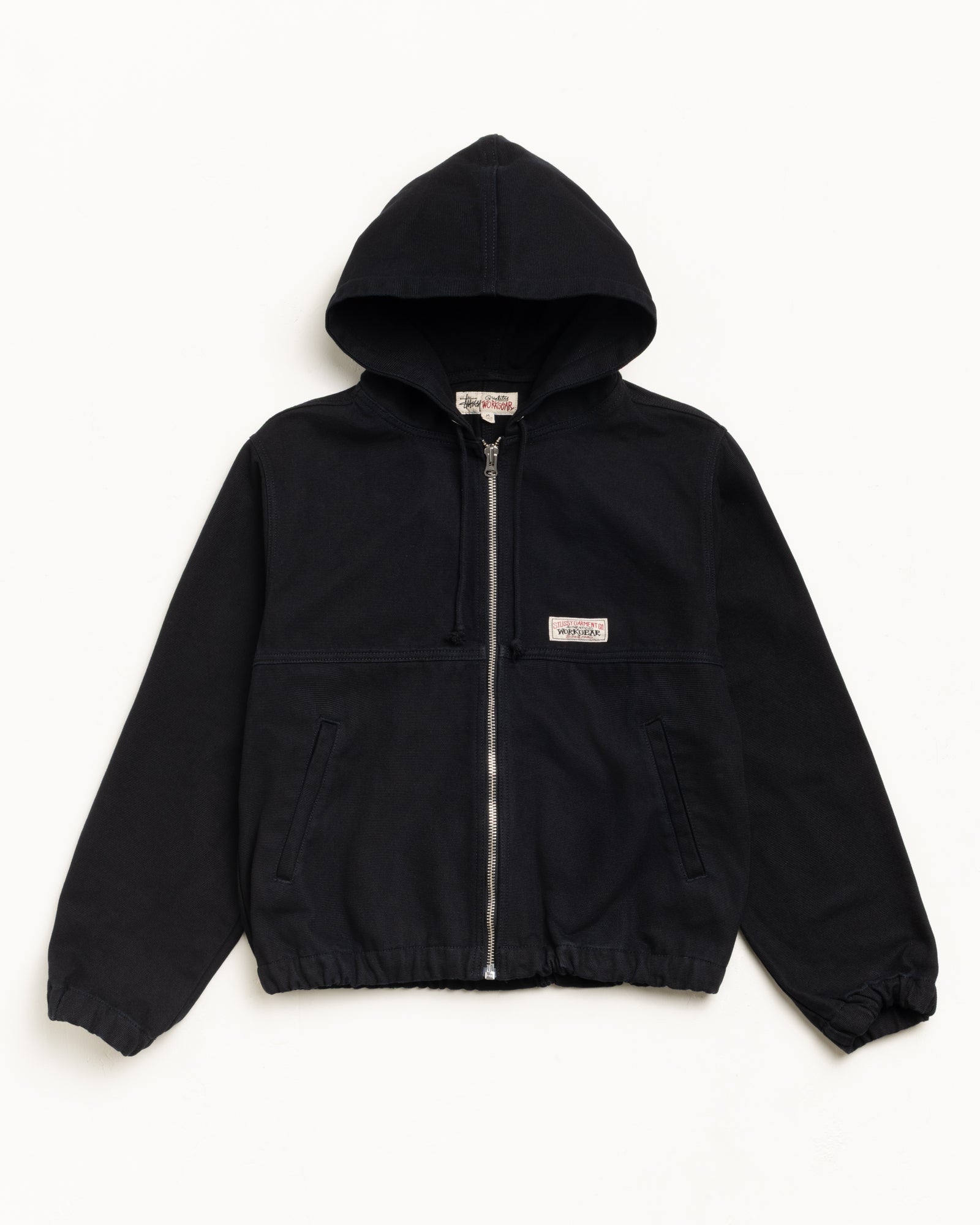 Work Jacket Canvas – Black | Outerwear | Stüssy Europe