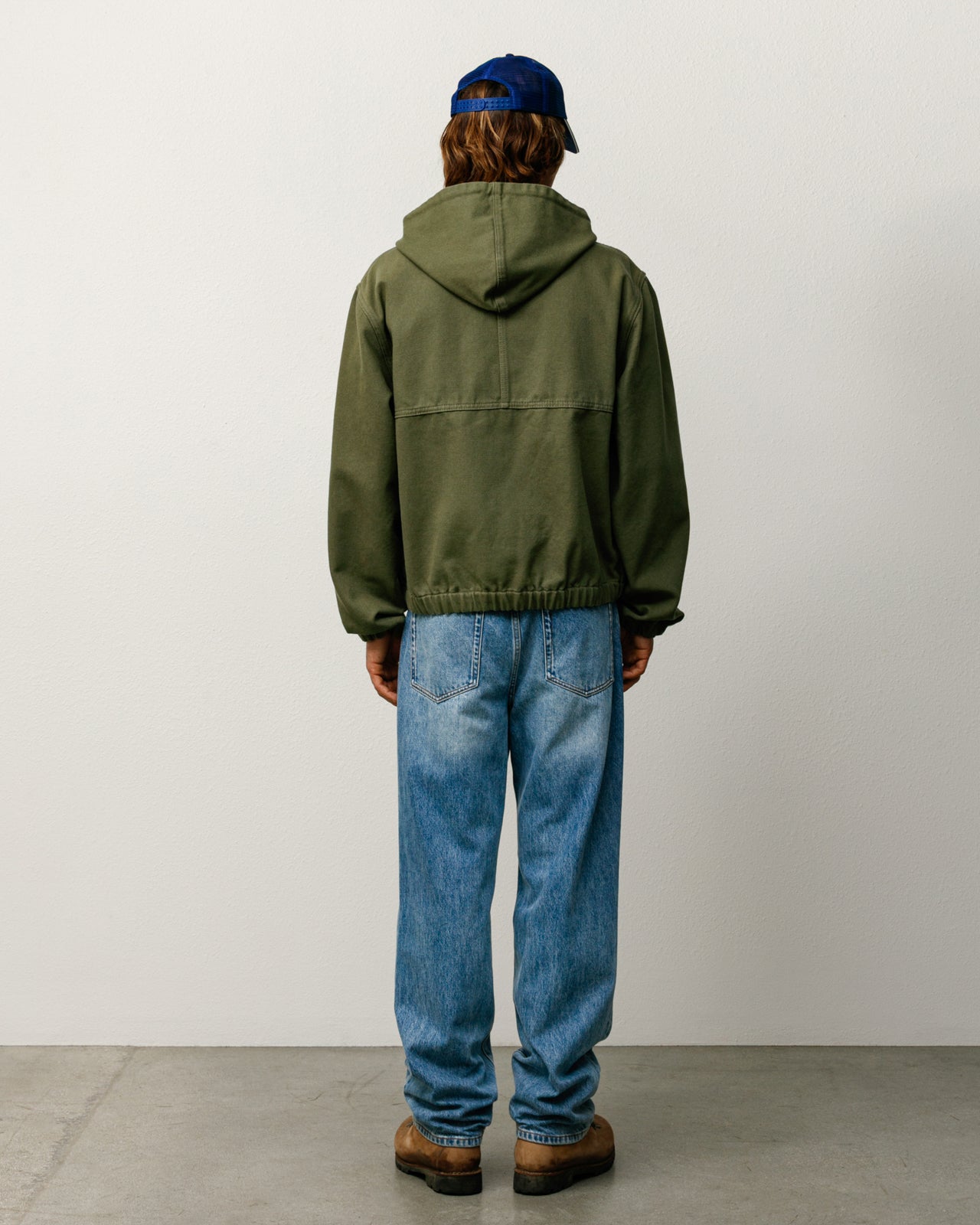 Work Jacket Unlined Canvas – Olive | Outerwear | Stüssy Europe