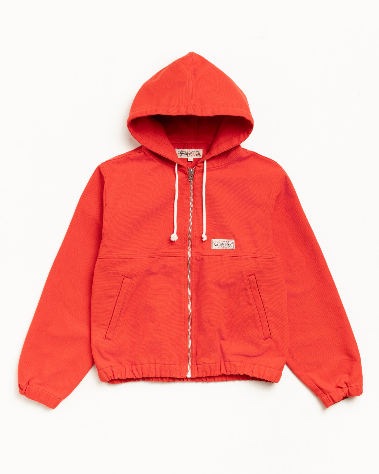 Work Jacket Unlined Canvas – Red | Outerwear | Stüssy Europe