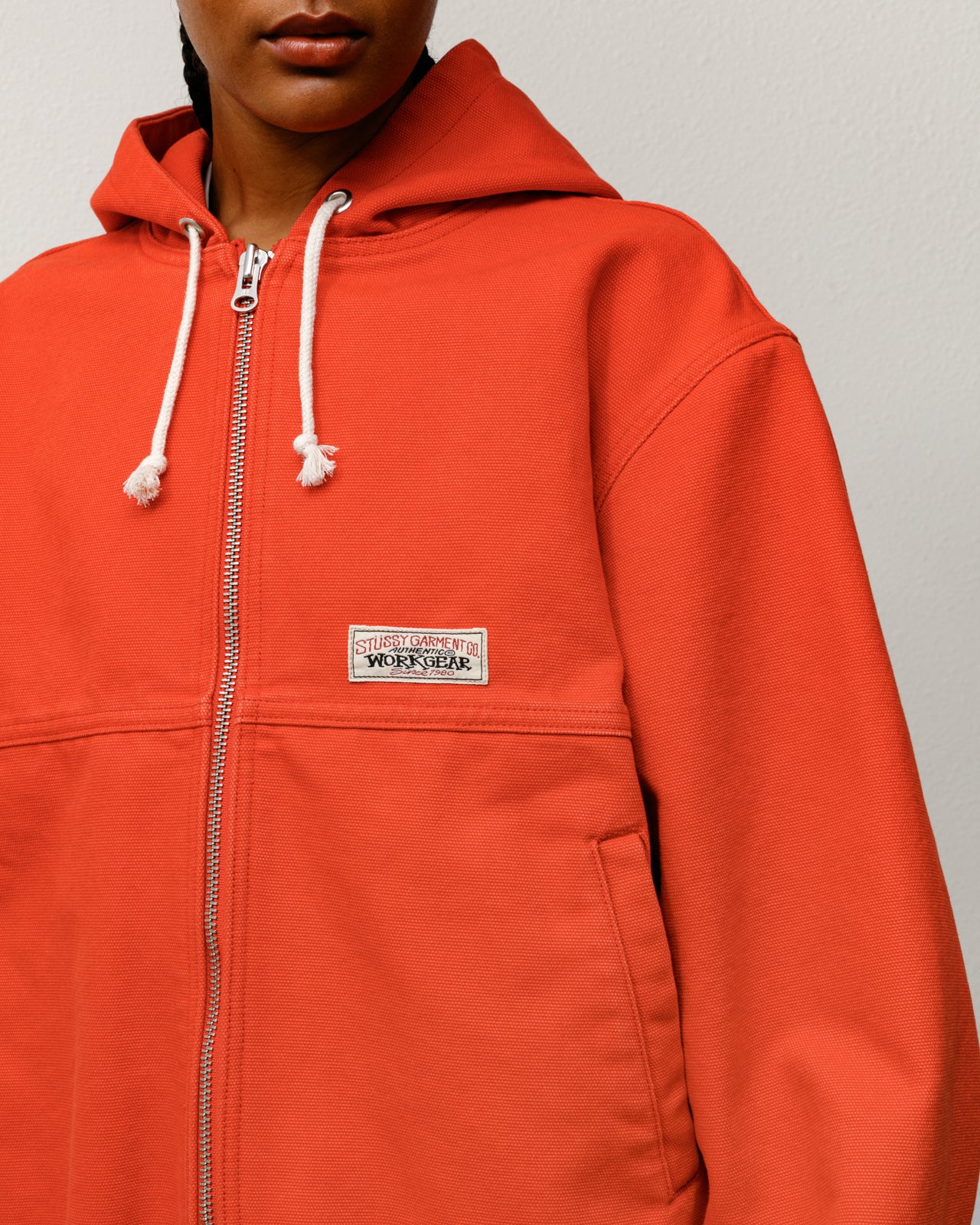 Work Jacket Canvas – Red | Outerwear | Stüssy Europe