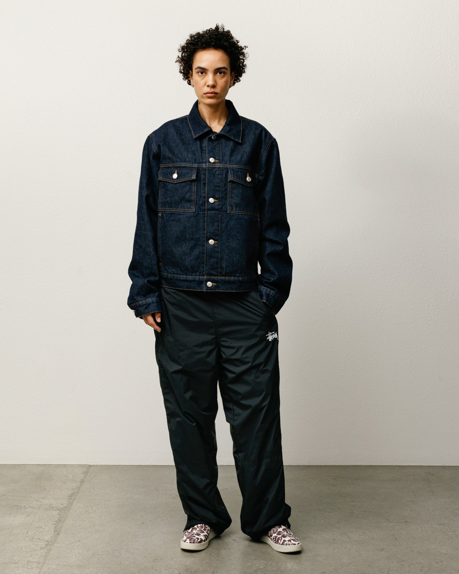 Lined Denim Trucker – Rinsed Indigo | Outerwear | Stüssy Europe