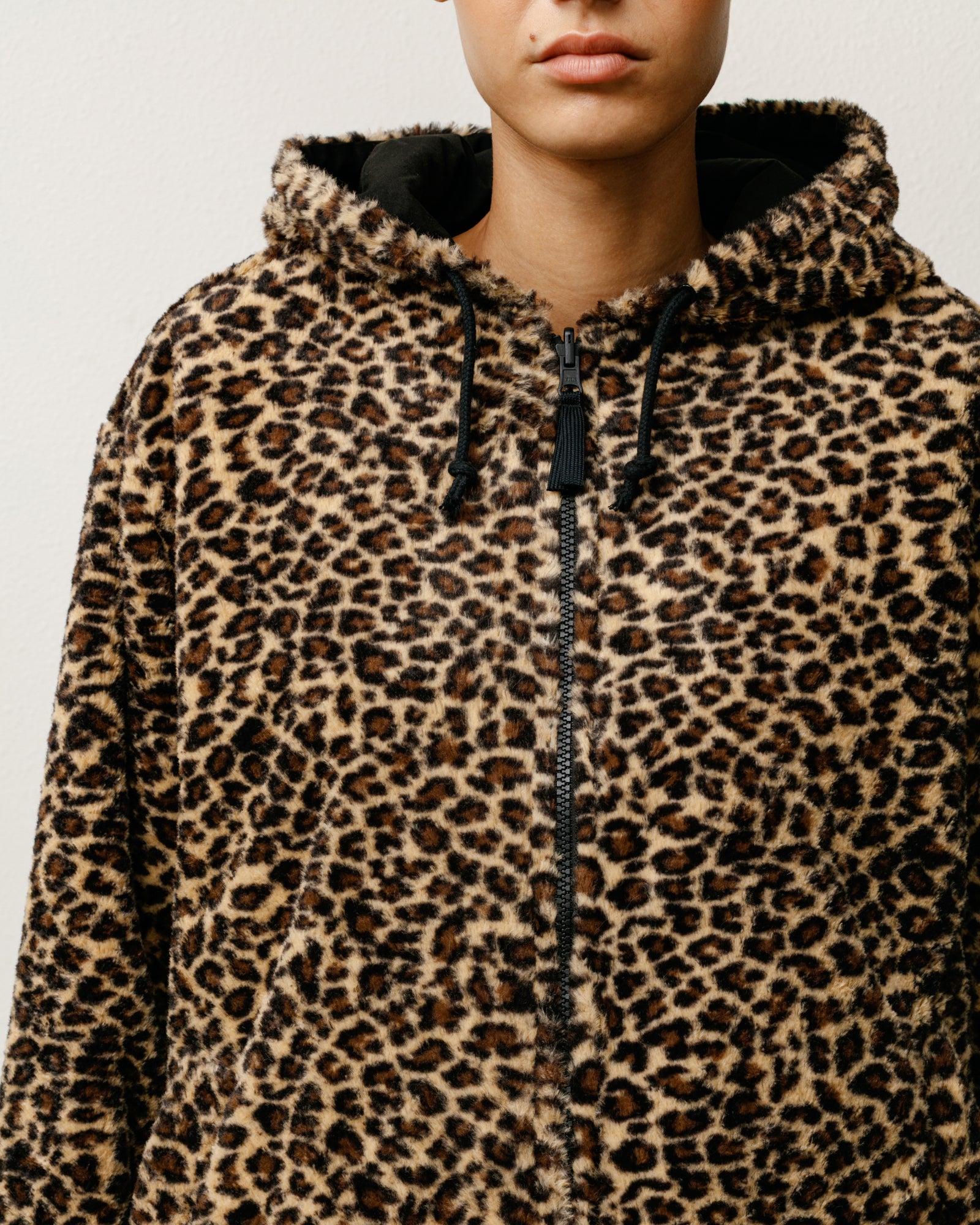 Reversible Hooded Jacket – Leopard | Outerwear | Stüssy Europe