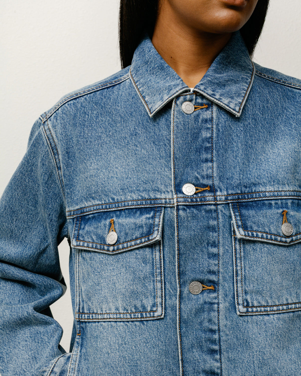 Lined Denim Trucker – Indigo Stone Wash | Outerwear | Stüssy Europe
