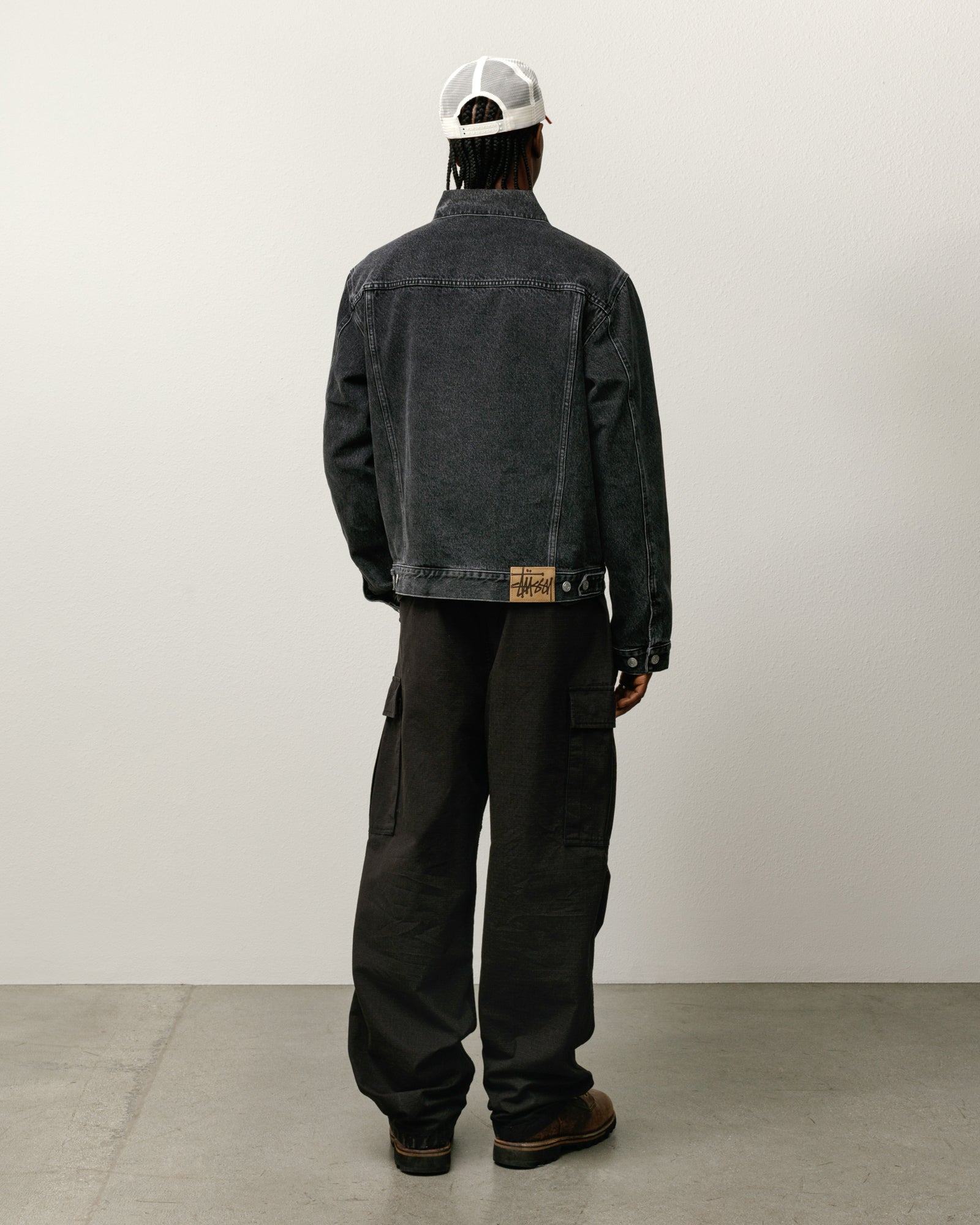 Lined Denim Trucker – Vintage Black | Outerwear | Stüssy Europe