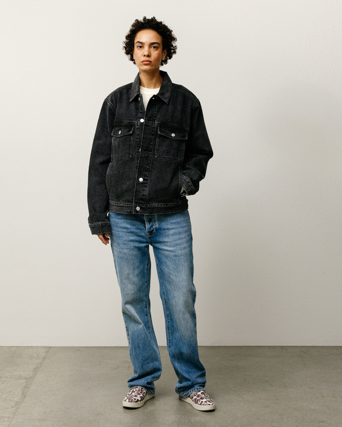 Lined Denim Trucker – Vintage Black | Outerwear | Stüssy Europe