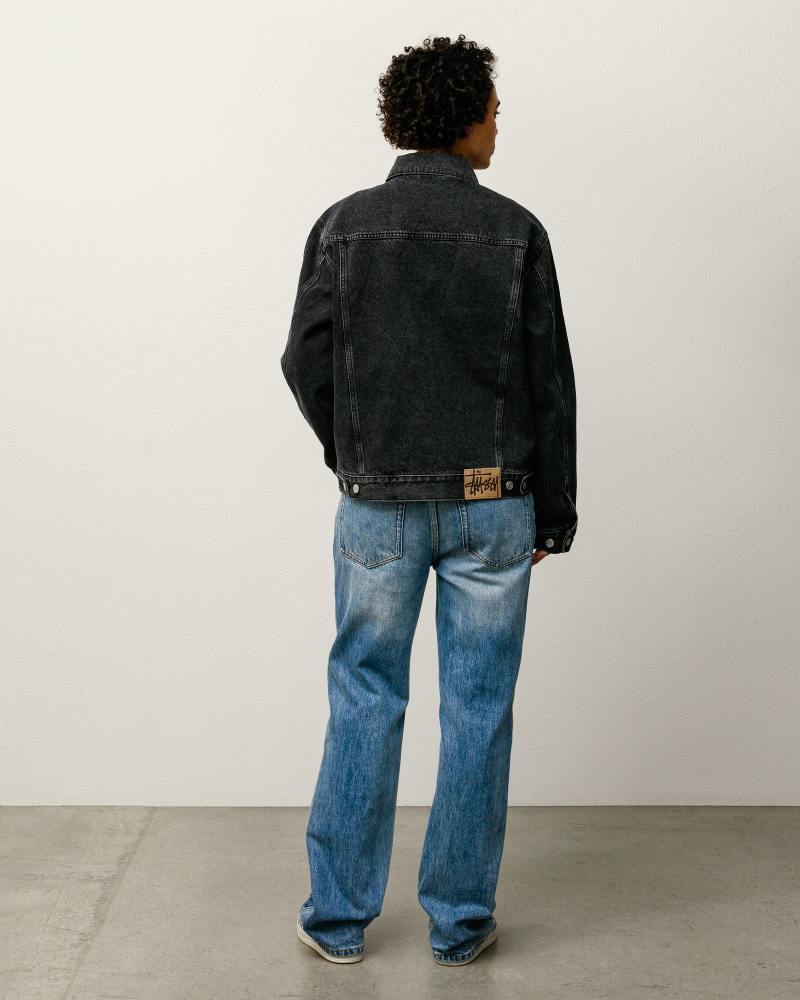 Lined Denim Trucker – Vintage Black | Outerwear | Stüssy Europe