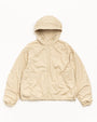 DOUBLE COTTON HOODED JACKET