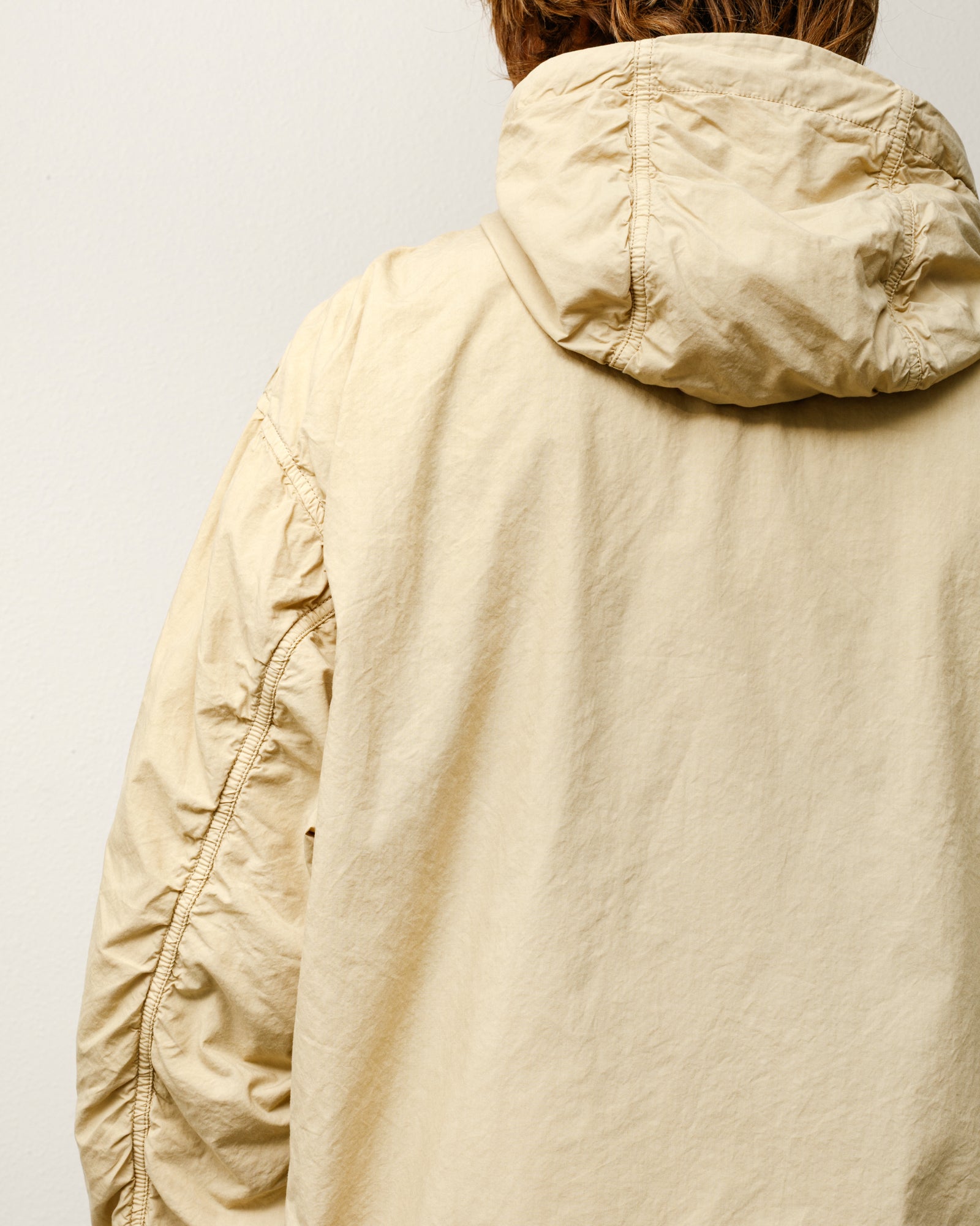Double Cotton Hooded Jacket – Sand | Outerwear | Stüssy Europe