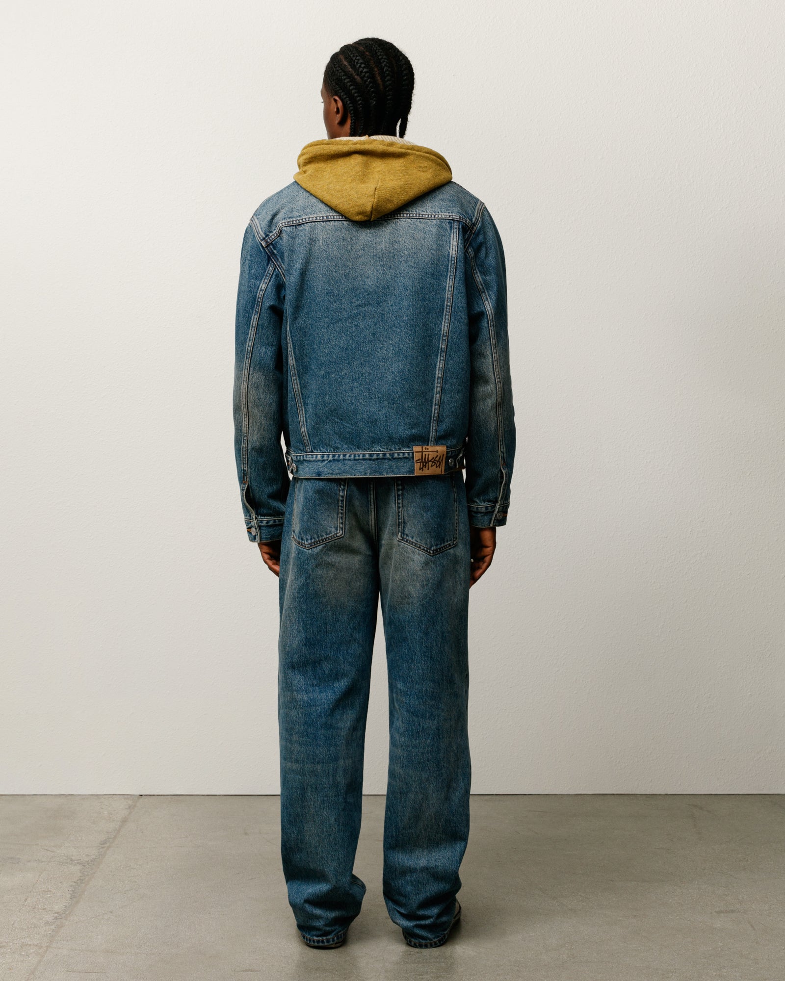 Trucker Jacket Denim – Vintage Mid Wash | Outerwear | Stüssy Europe