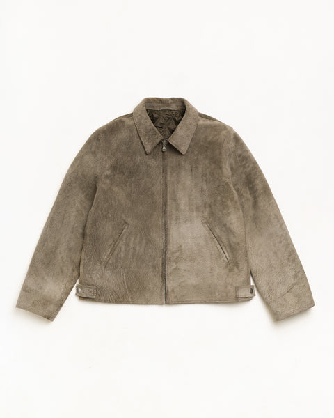 Veste Garage en suède Stüssy dans le coloris Suede